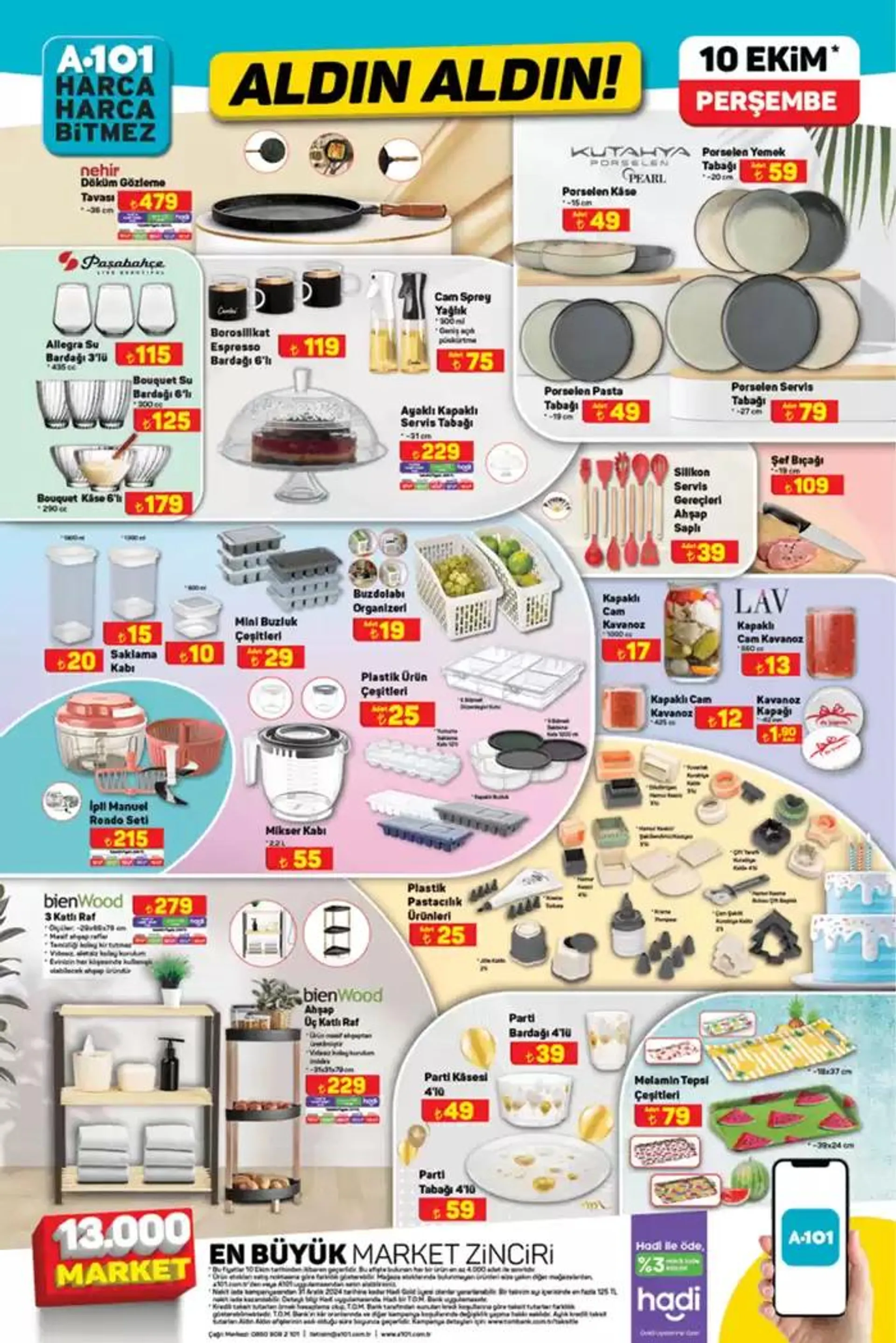 Katalog A101 10 Ekim Aldın Aldın Kataloğu 11 Ekim - 25 Ekim 2024 - aktüel Sayfa 15