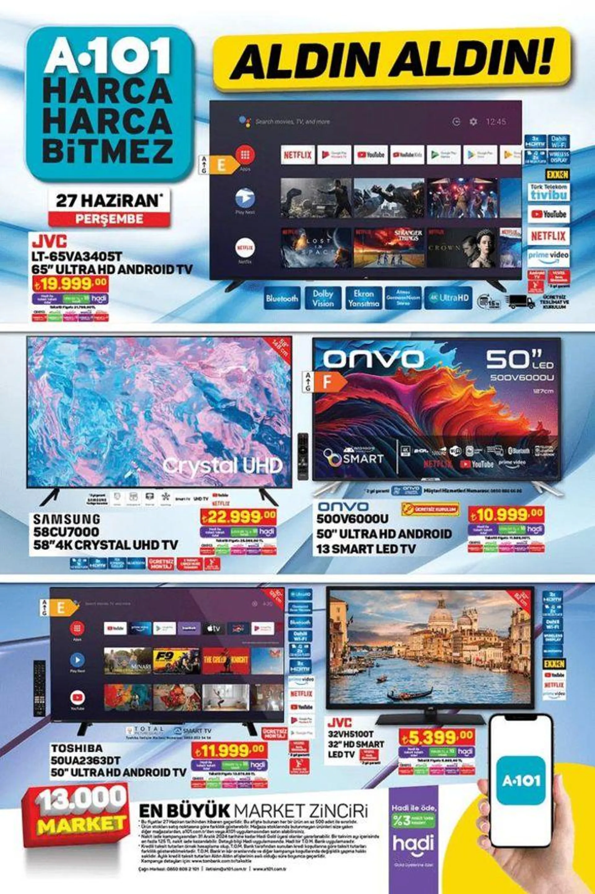 Katalog A101 27 Haziran Aldın Aldın Kataloğu 27 Haziran - 11 Temmuz 2024 - aktüel Sayfa 5