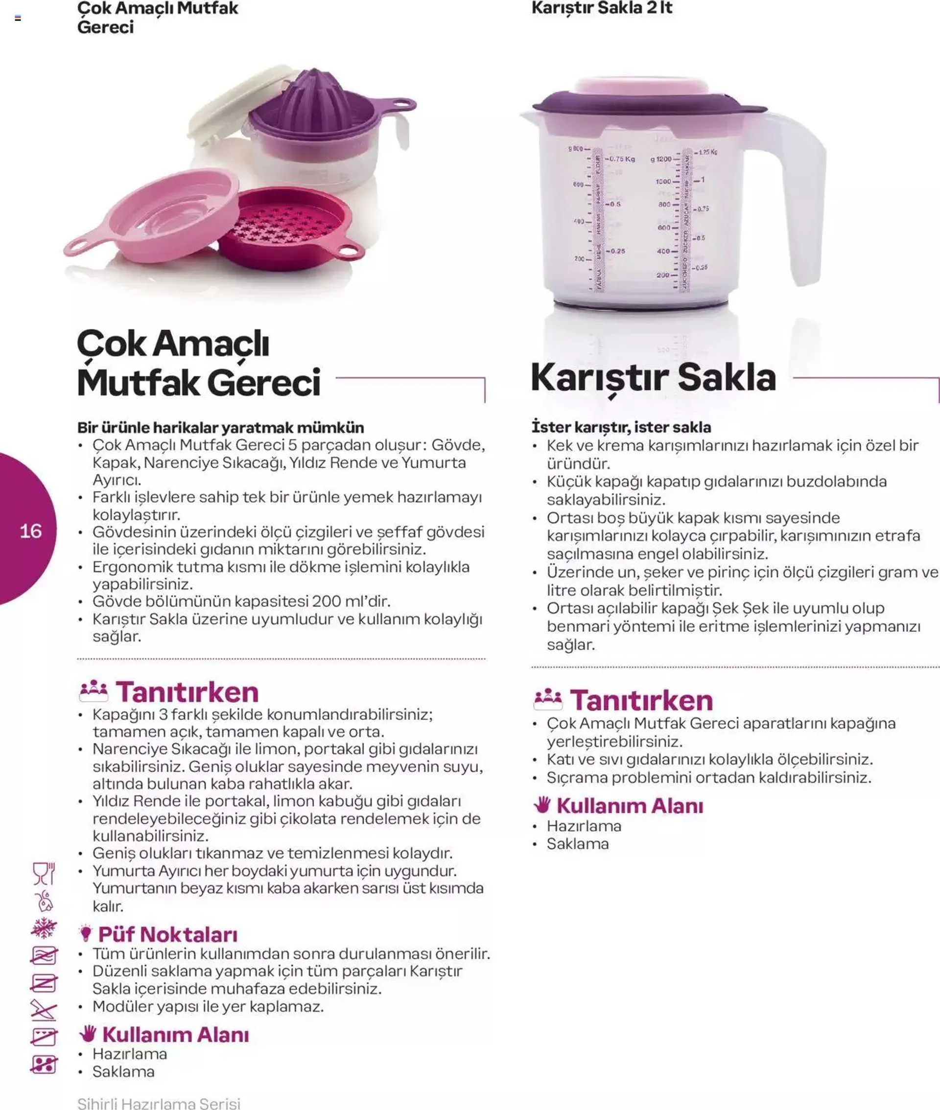 Katalog Tupperware Danışman El Kitabı 4 Nisan - 31 Aralık 2024 - aktüel Sayfa 16