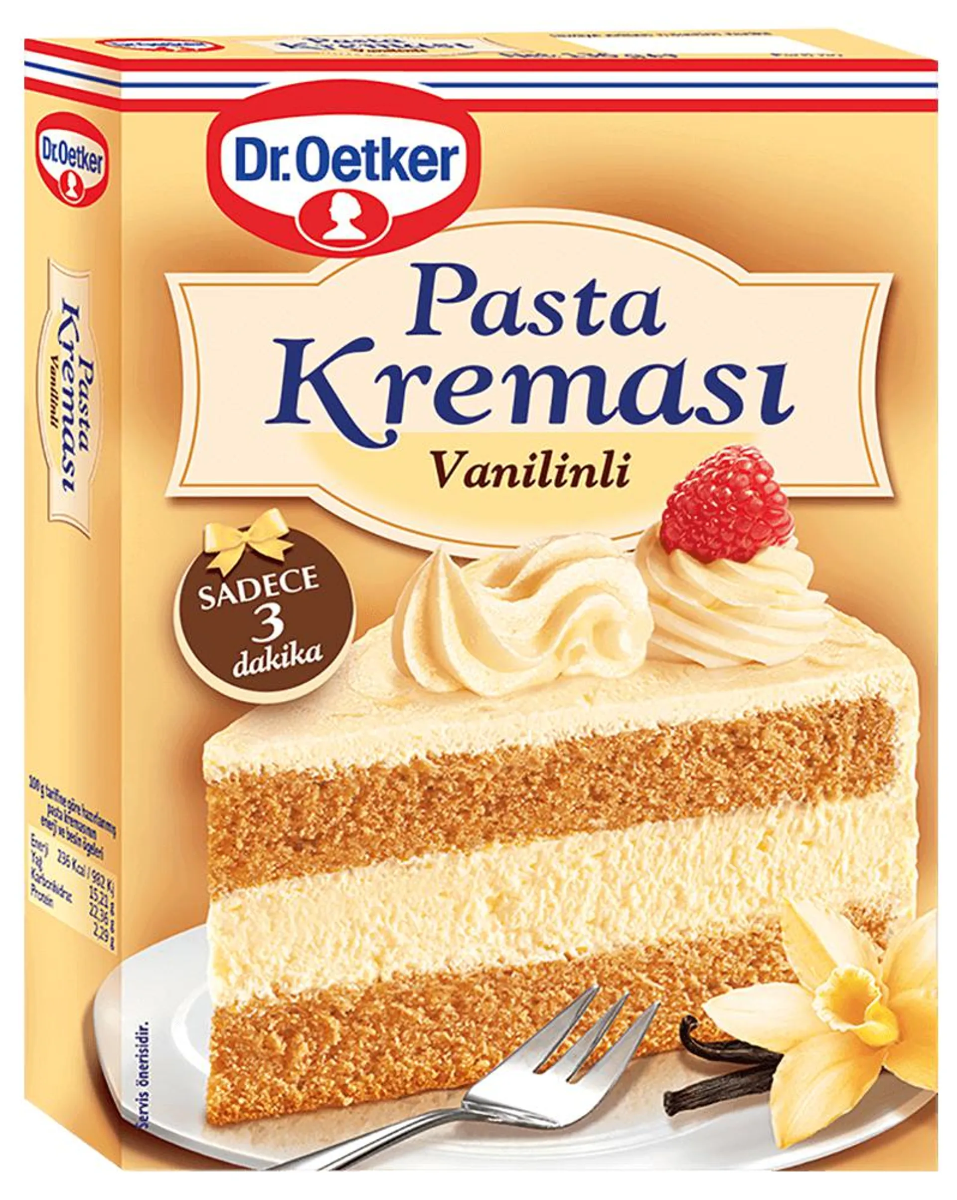 Dr.Oetker Vanilinli Pasta Kreması 136 g