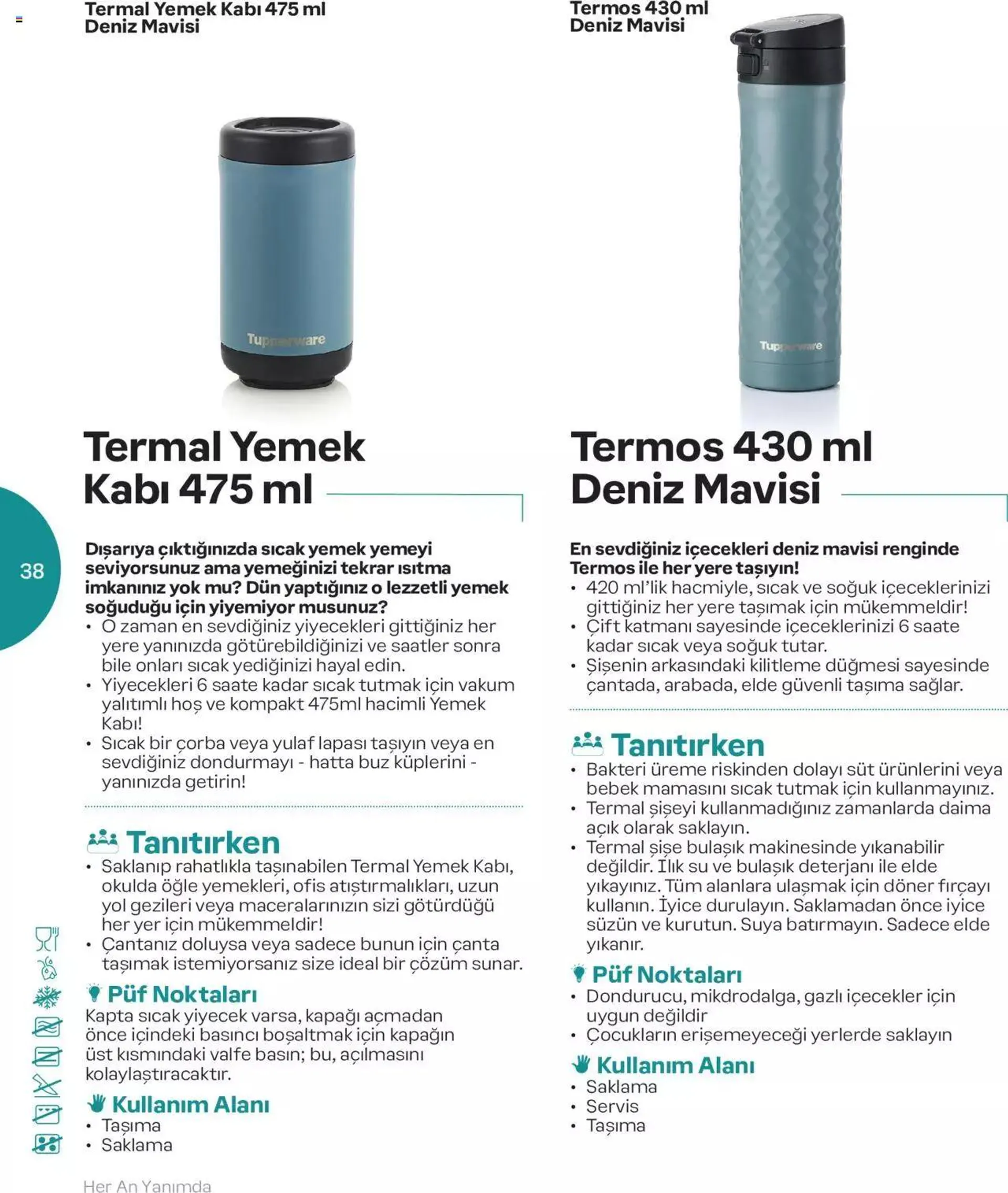 Katalog Tupperware Danışman El Kitabı 4 Nisan - 31 Aralık 2024 - aktüel Sayfa 38