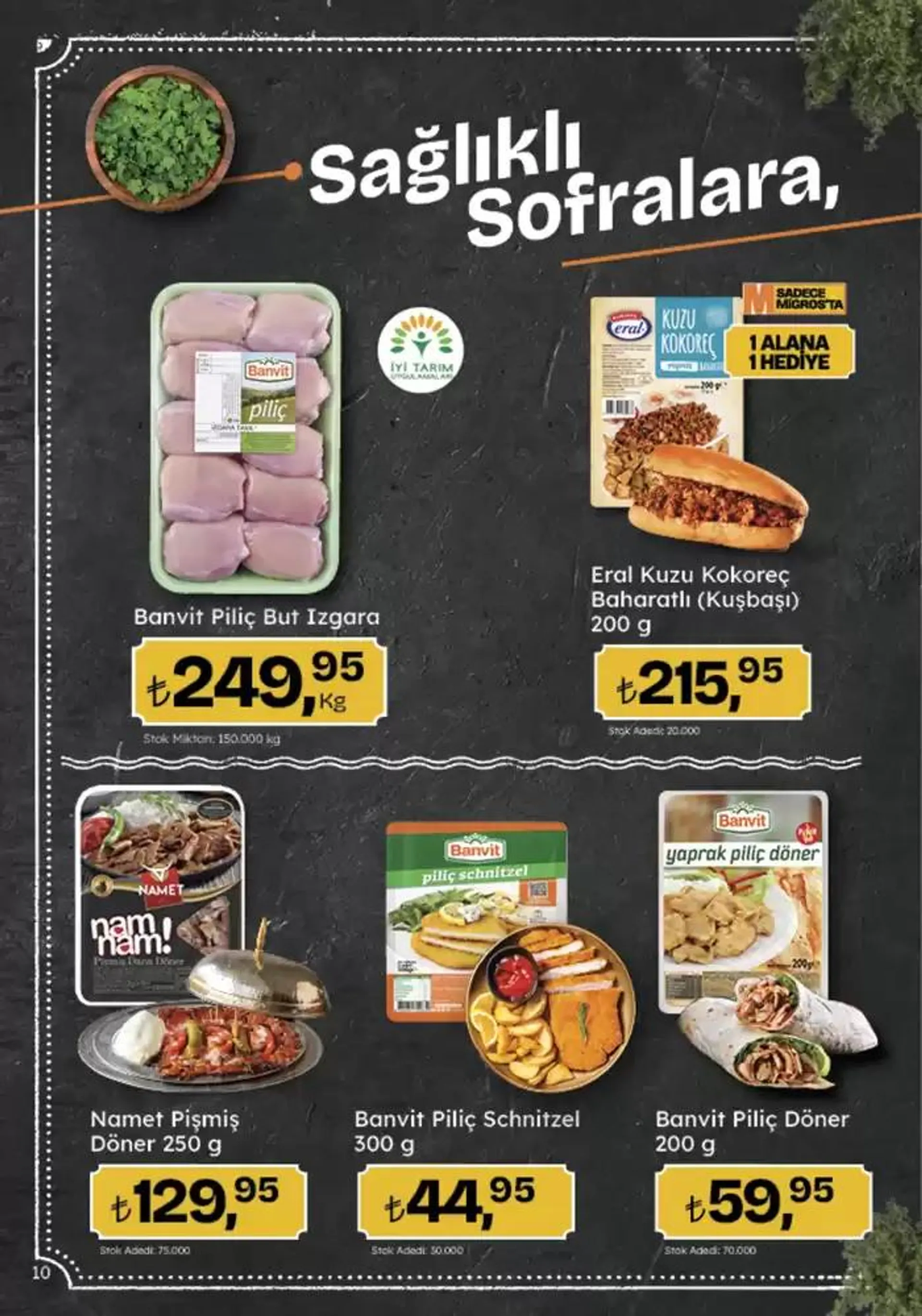 Katalog Migros katalog 24 Ekim - 7 Kasım 2024 - aktüel Sayfa 10