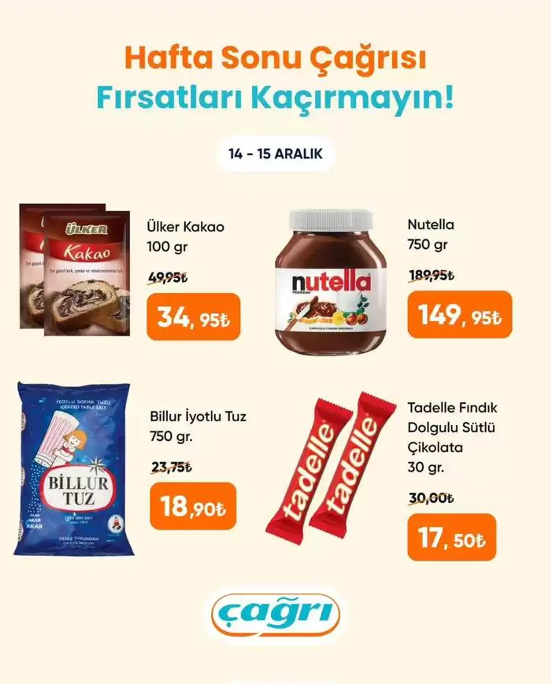 Çağrı Market katalog - 1