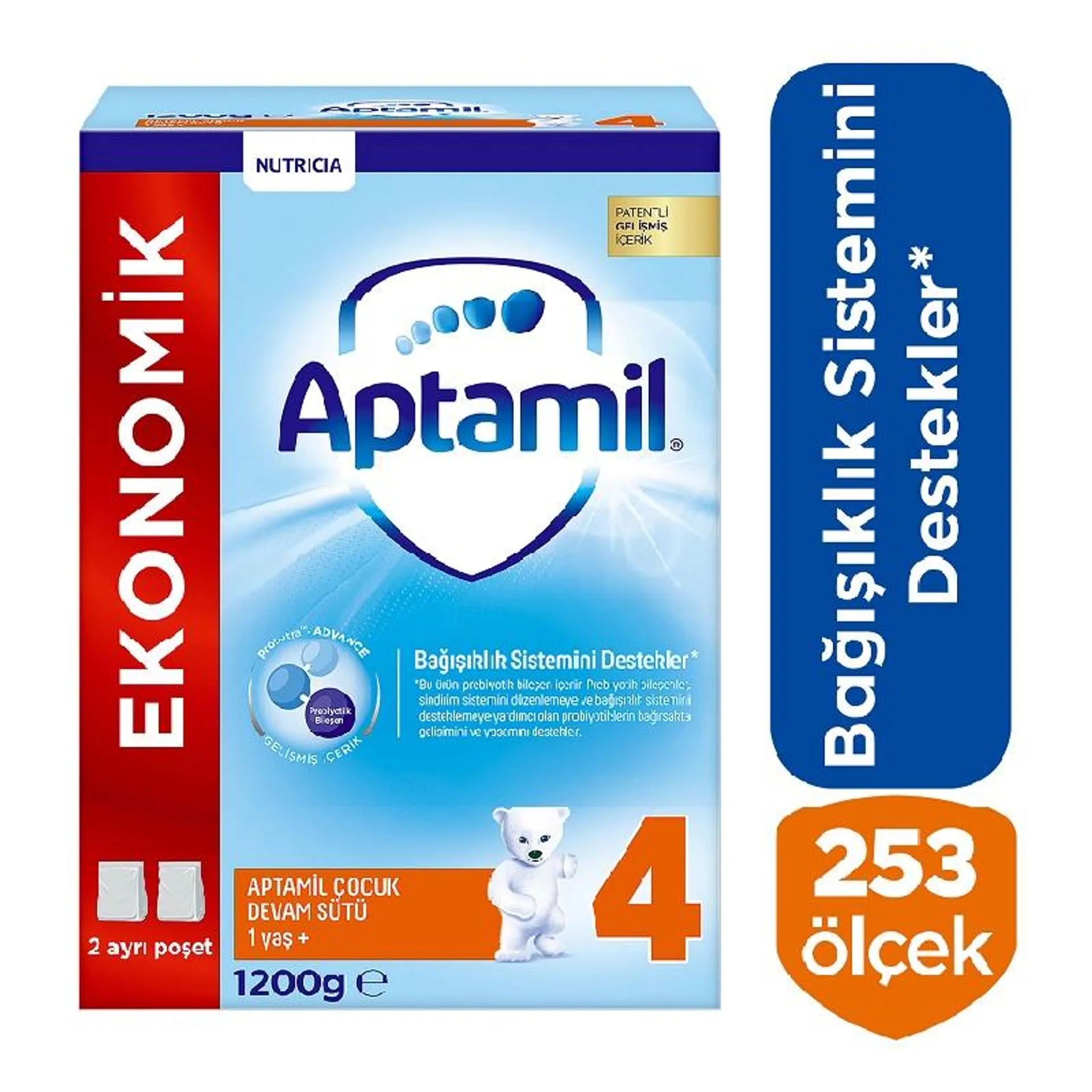 Milupa 1200 Gr Aptamil Çocuk 4