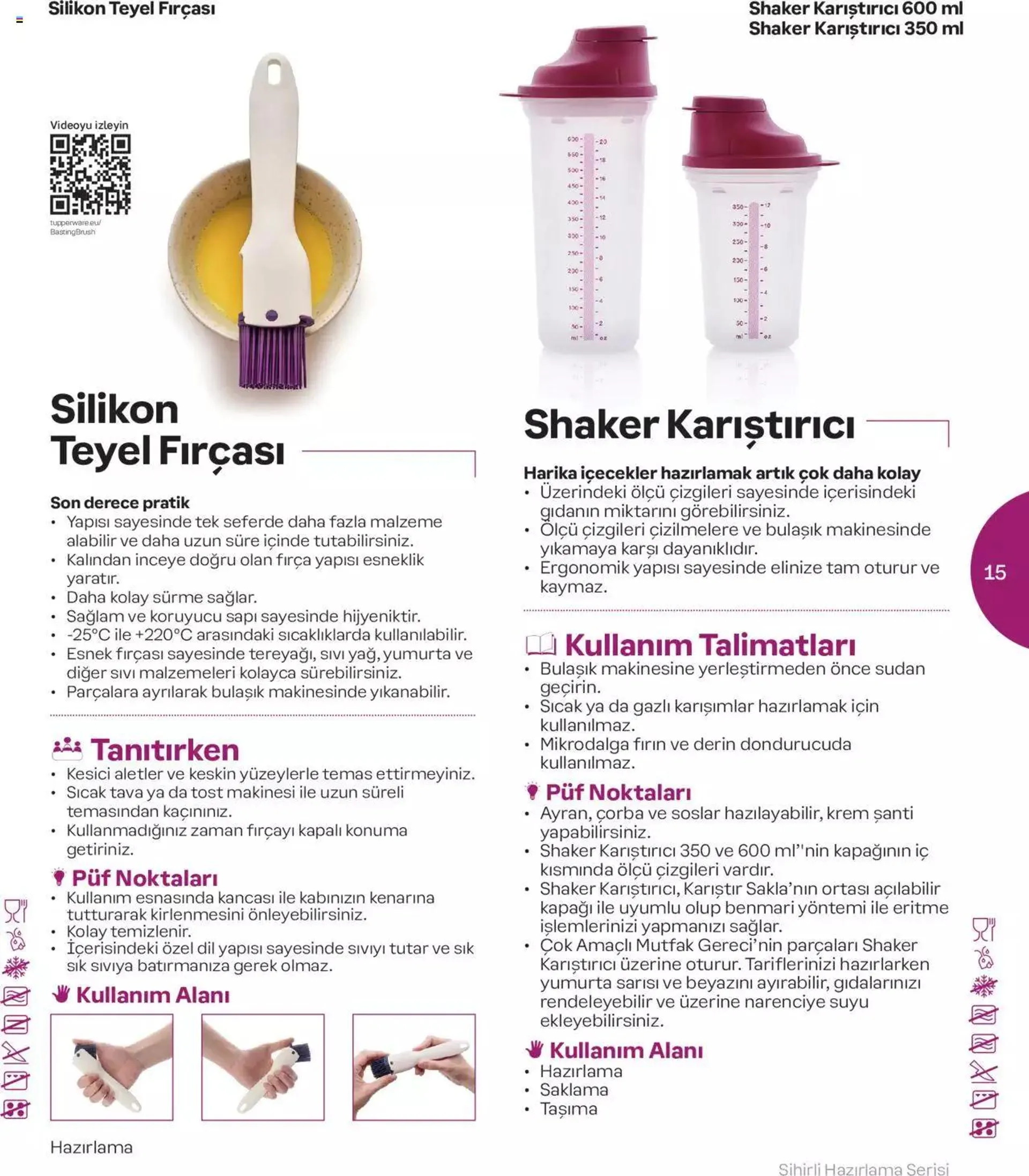 Katalog Tupperware Danışman El Kitabı 4 Nisan - 31 Aralık 2024 - aktüel Sayfa 15