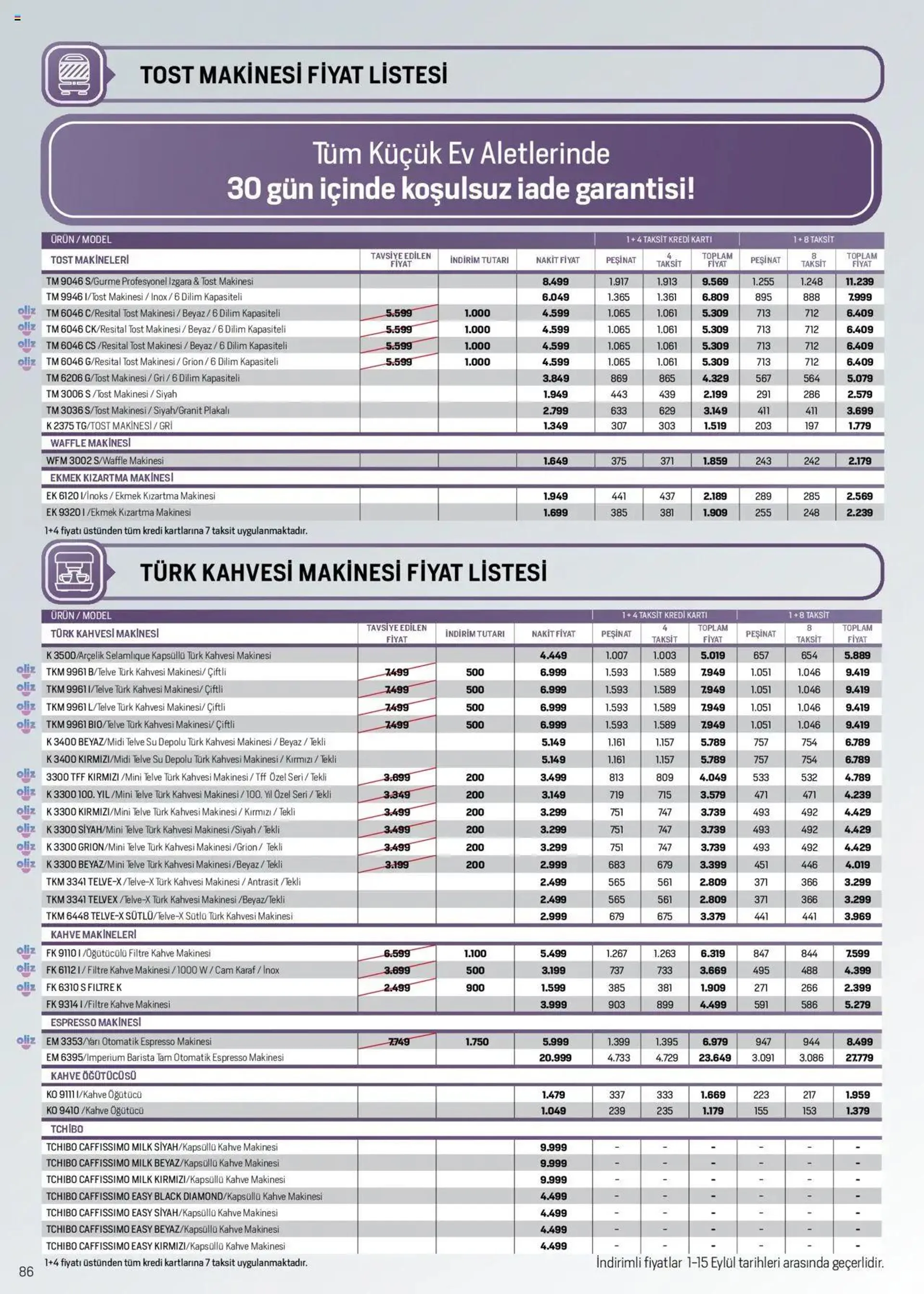 Katalog Arçelik Katalog 1 Eylül - 30 Eylül 2024 - aktüel Sayfa 85