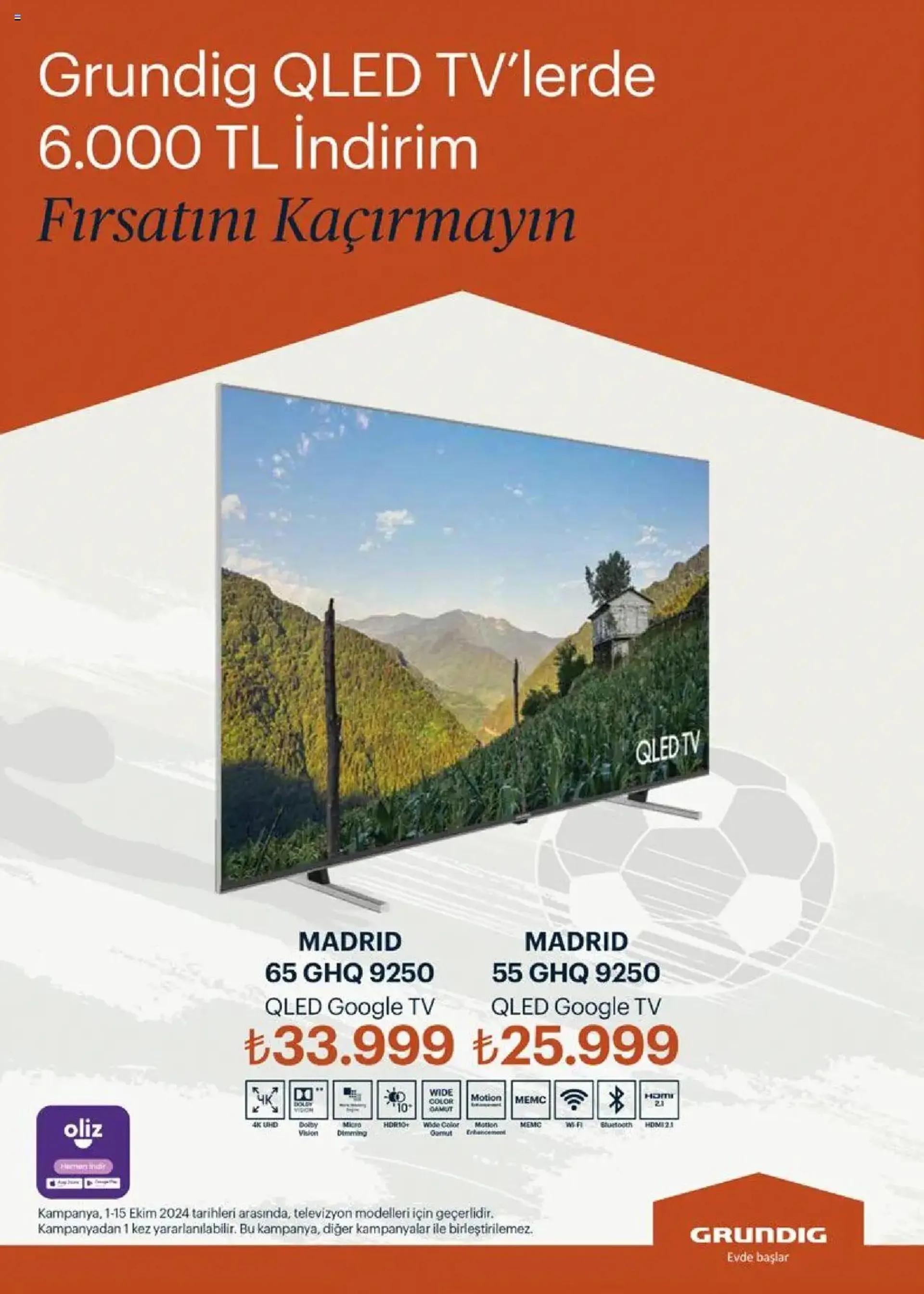 Katalog Arçelik Katalog 1 Ekim - 15 Ekim 2024 - aktüel Sayfa 113