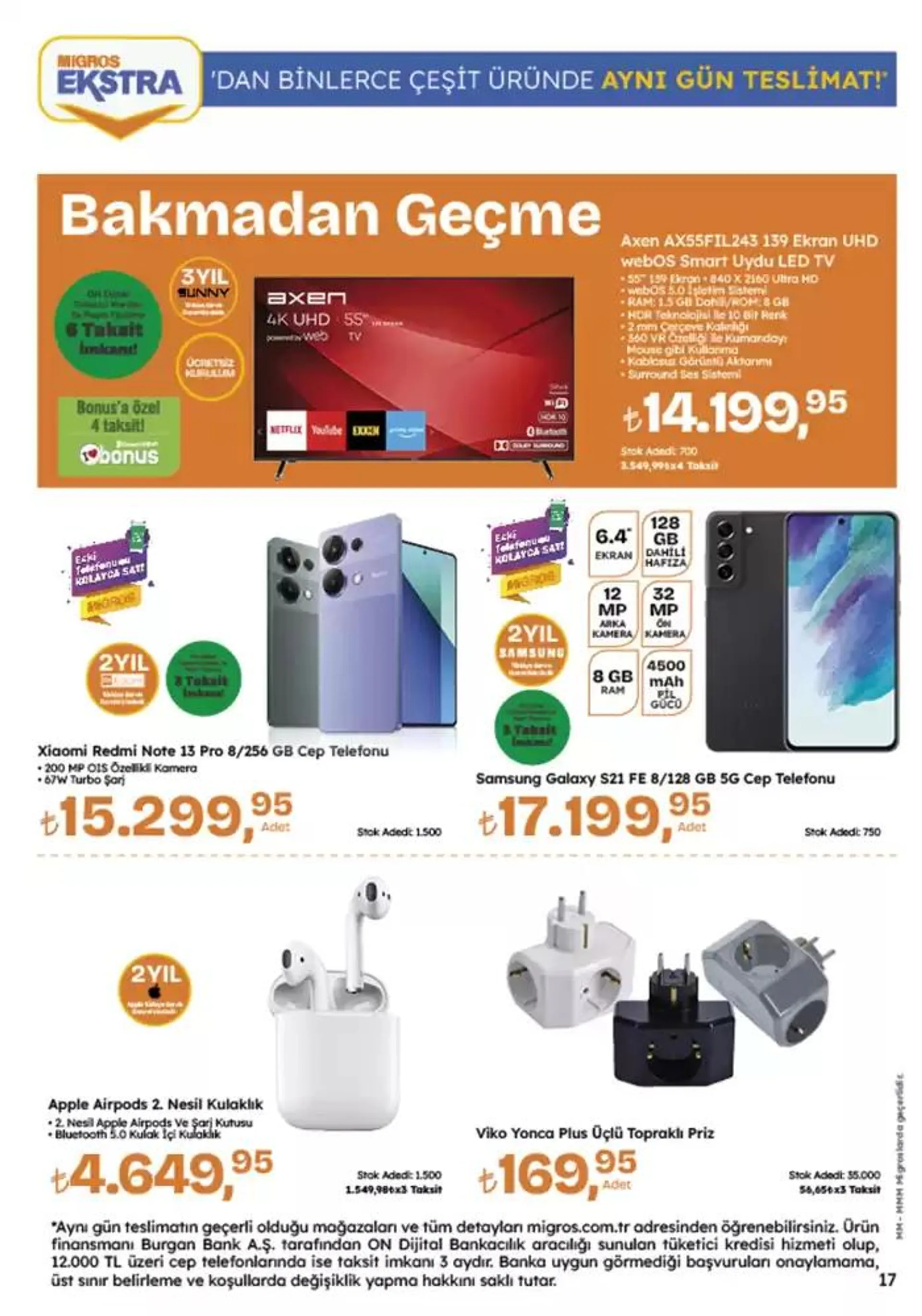 Katalog Migros katalog 7 Kasım - 20 Kasım 2024 - aktüel Sayfa 88