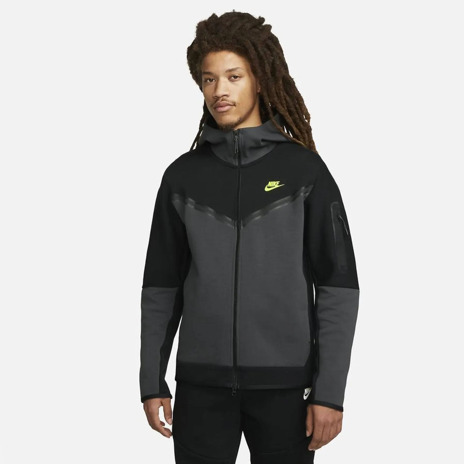 Nike Sportswear Windrunner Tech Fleece Full-Zip Hoodie Erkek Sweatshirt