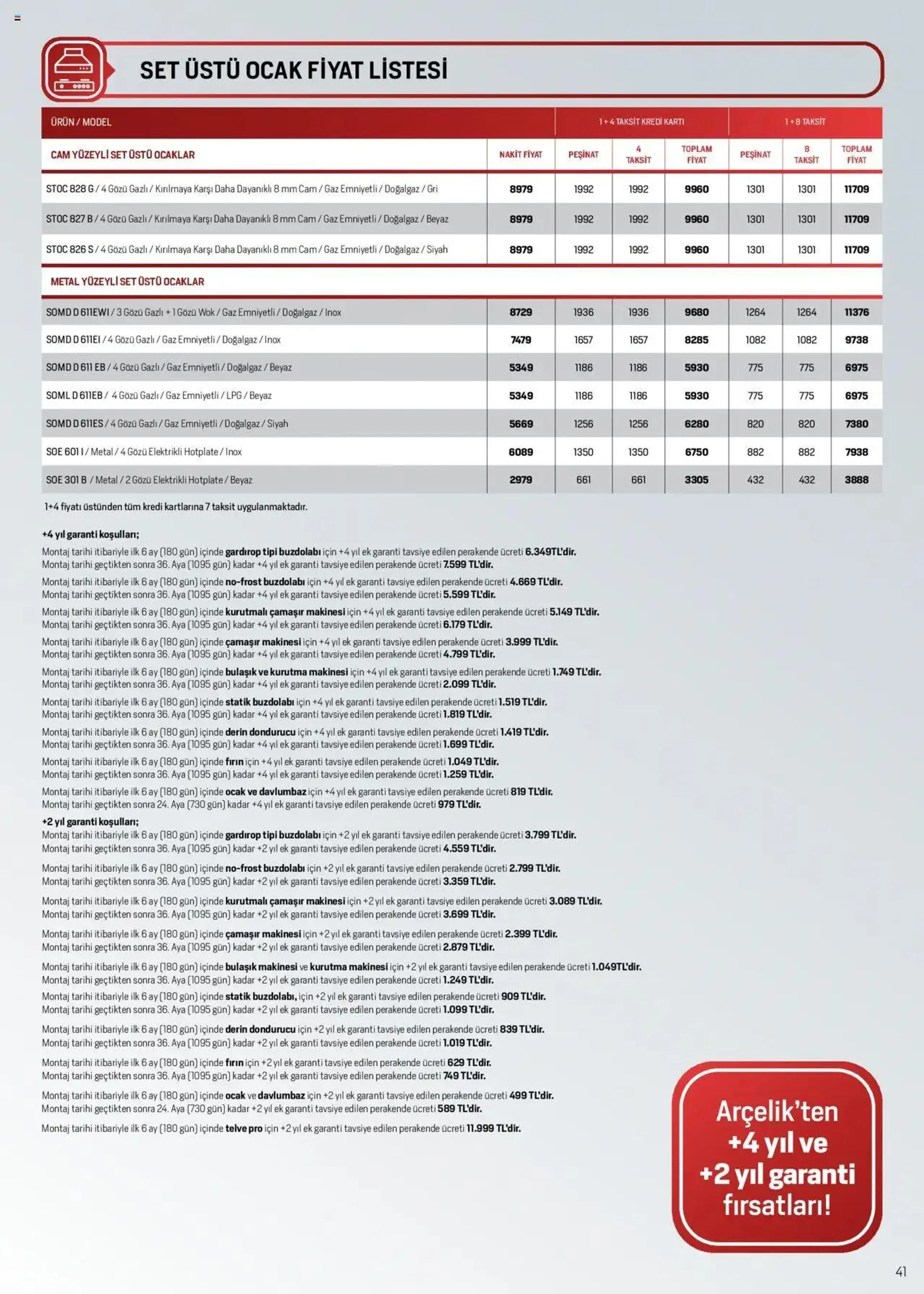 Katalog Arçelik Katalog 1 Ekim - 15 Ekim 2024 - aktüel Sayfa 40