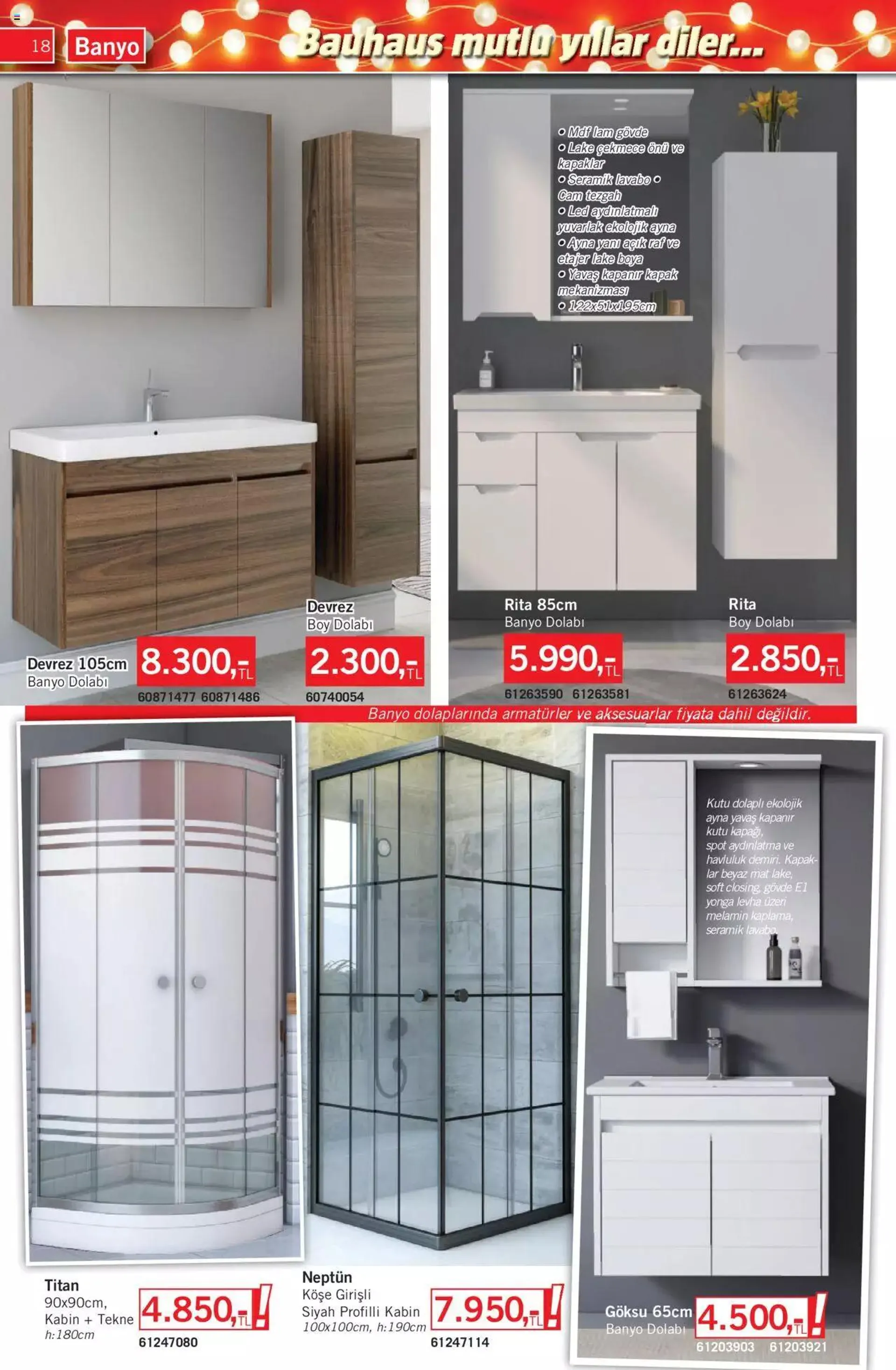 Katalog Bauhaus Katalog 2 Aralık - 5 Ocak 2024 - aktüel Sayfa 18