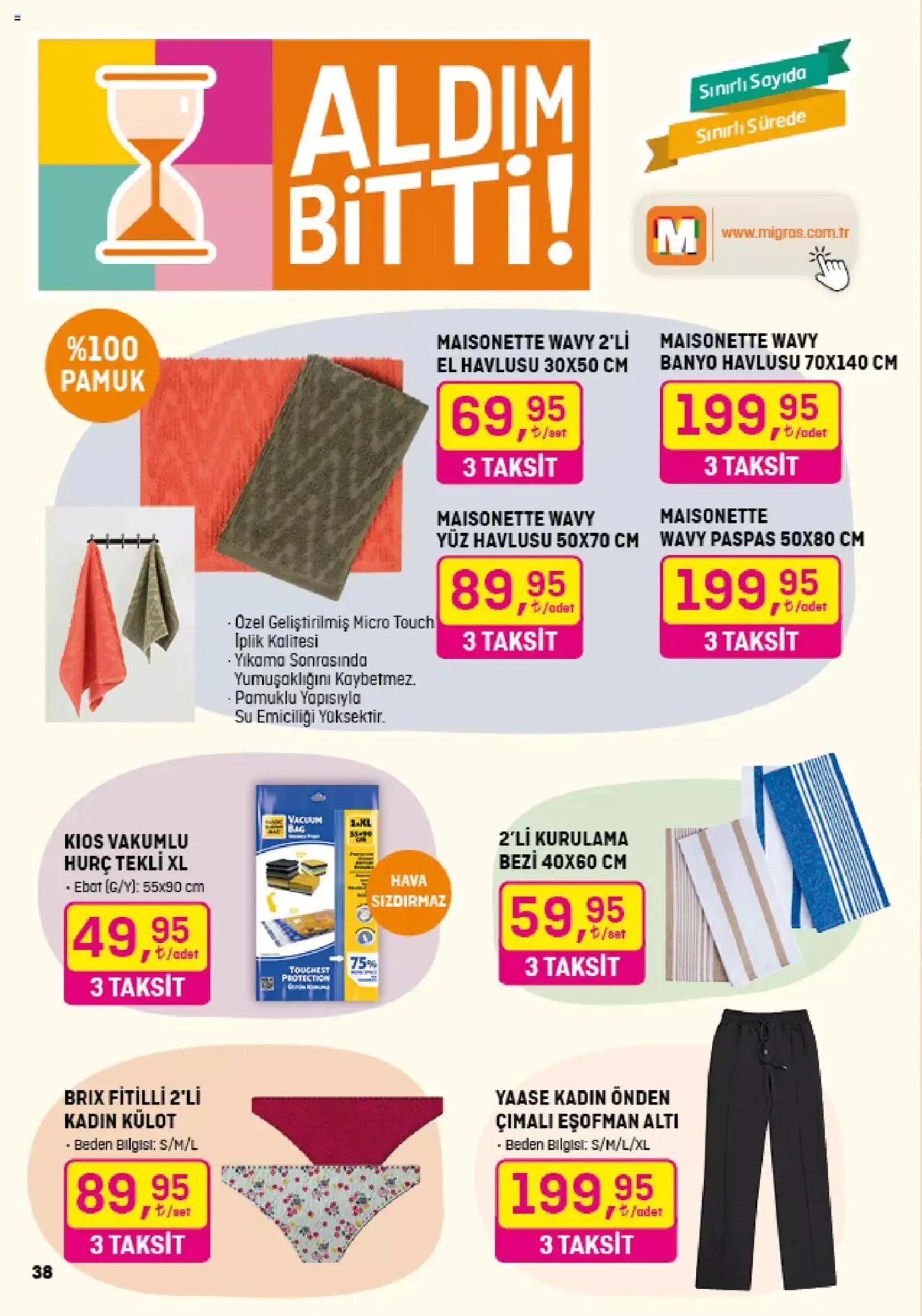 Katalog Migros Katalog - Güncel Migroskop Dijital 18 Nisan - 1 Mayıs 2024 - aktüel Sayfa 137