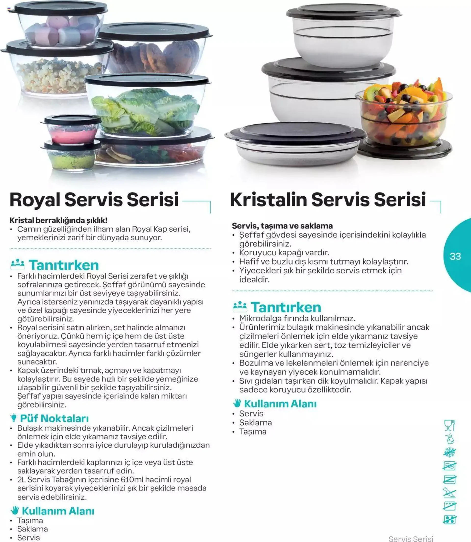 Katalog Tupperware Danışman El Kitabı 4 Nisan - 31 Aralık 2024 - aktüel Sayfa 33