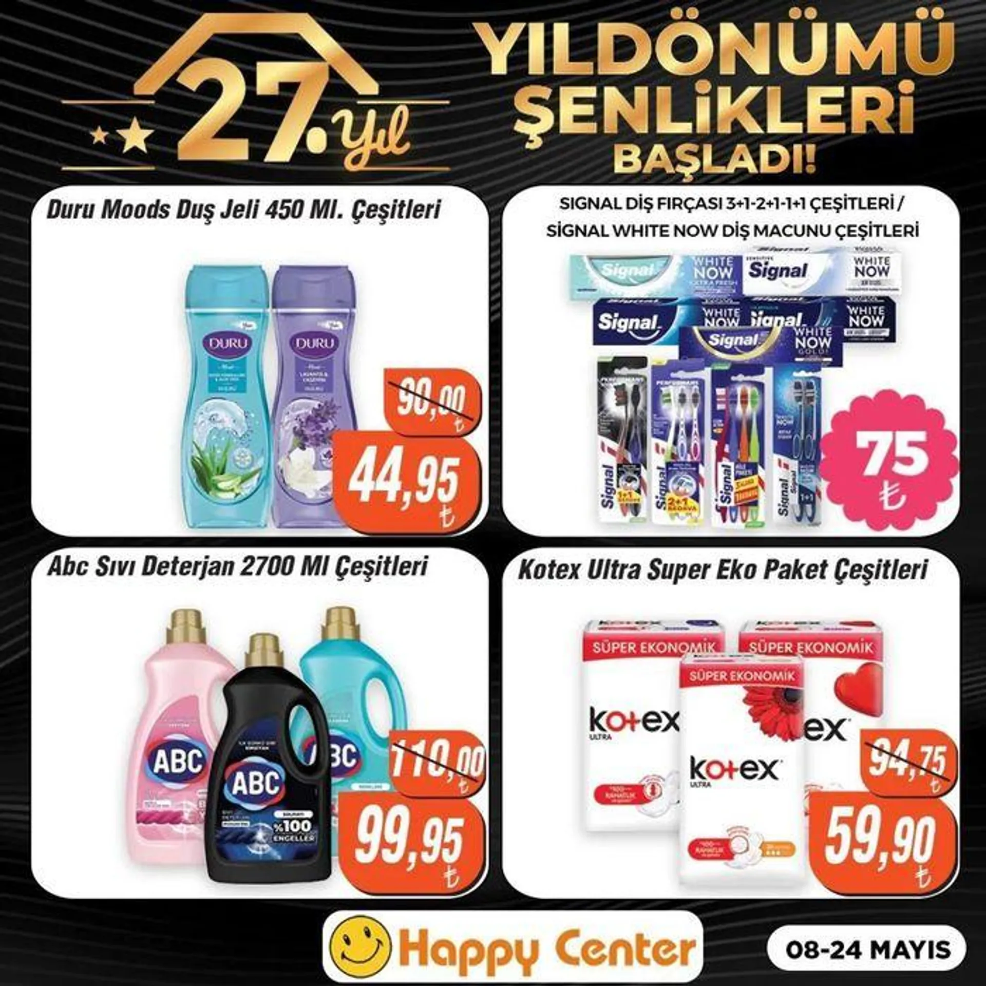 Katalog YILDÖNÜMÜ SENLiKLERi BASLADI! 15 Mayıs - 29 Mayıs 2024 - aktüel Sayfa 1