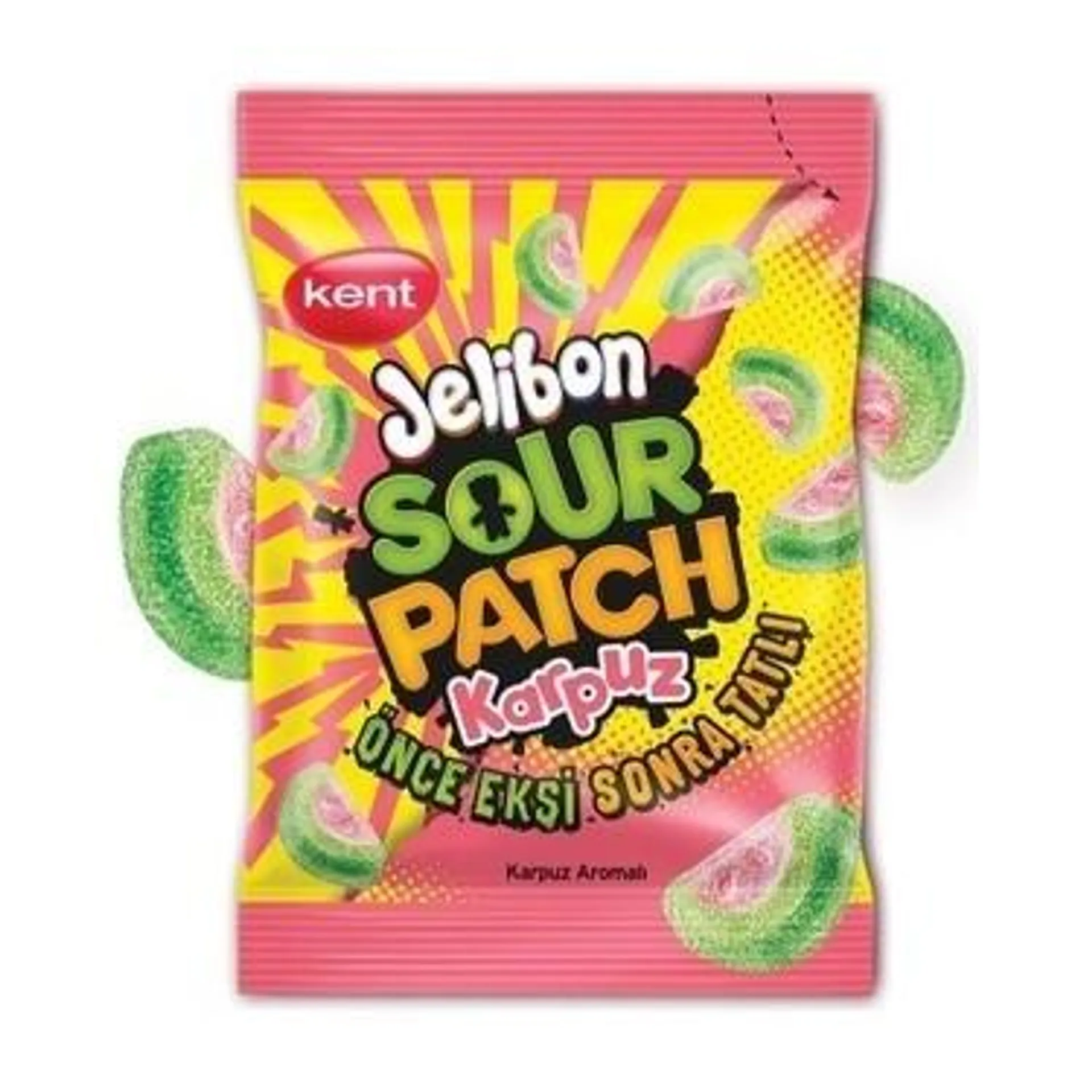 Kent Jelibon 80 Gr Sour Patch Karpuz