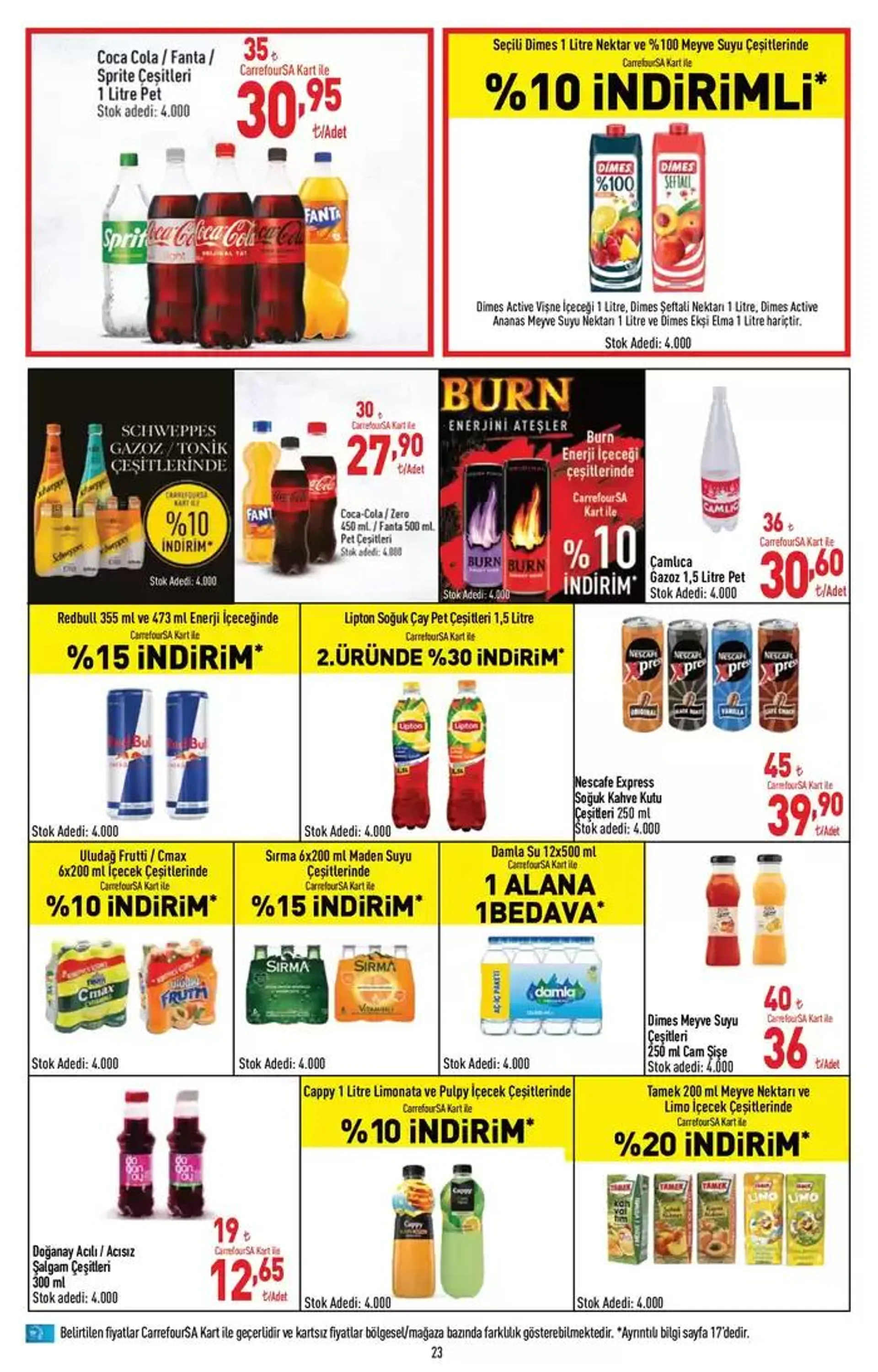 Katalog Carrefour Katalog 24 Ekim - 6 Kasım 21 Ekim - 27 Ekim 2024 - aktüel Sayfa 23