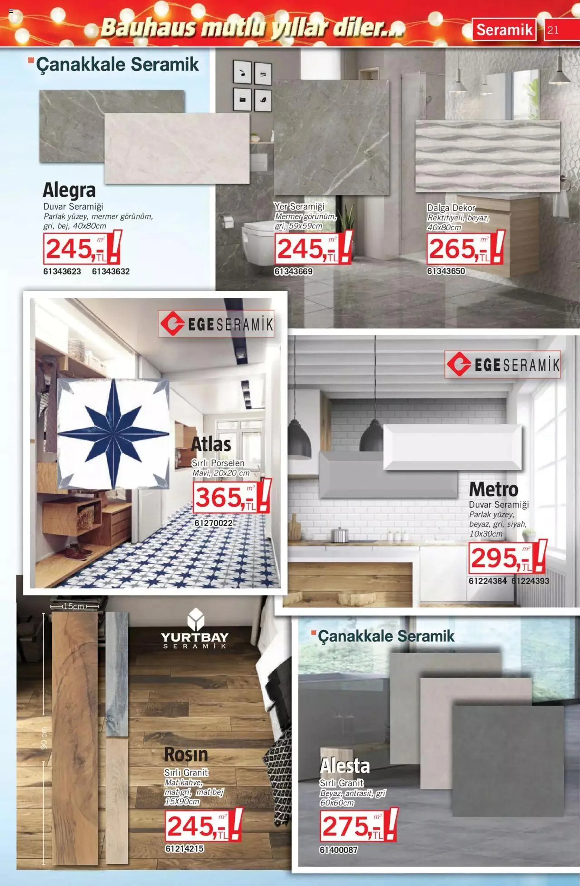 Katalog Bauhaus Katalog 2 Aralık - 5 Ocak 2024 - aktüel Sayfa 21