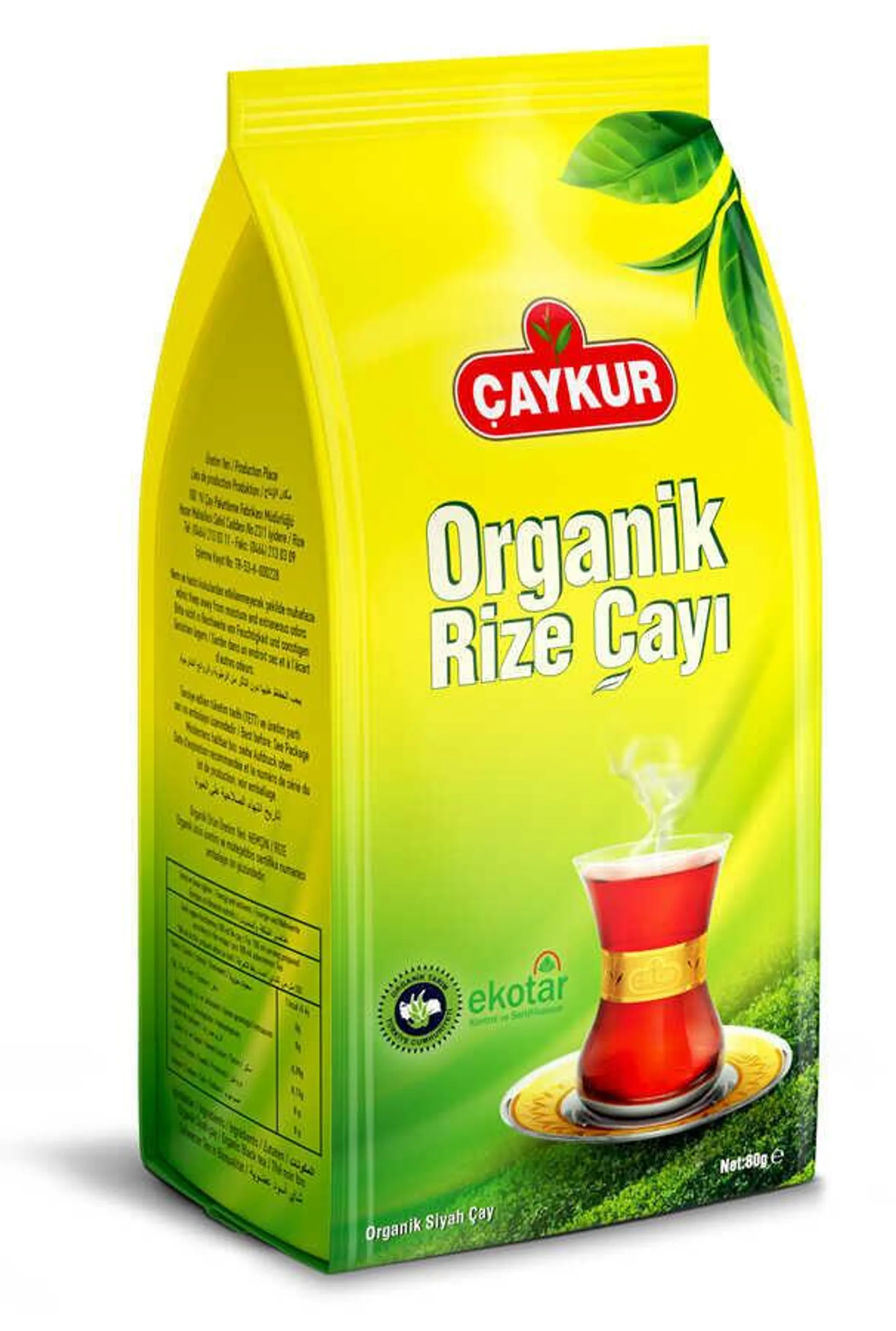 Çaykur Organik Rize Çayı 80 g