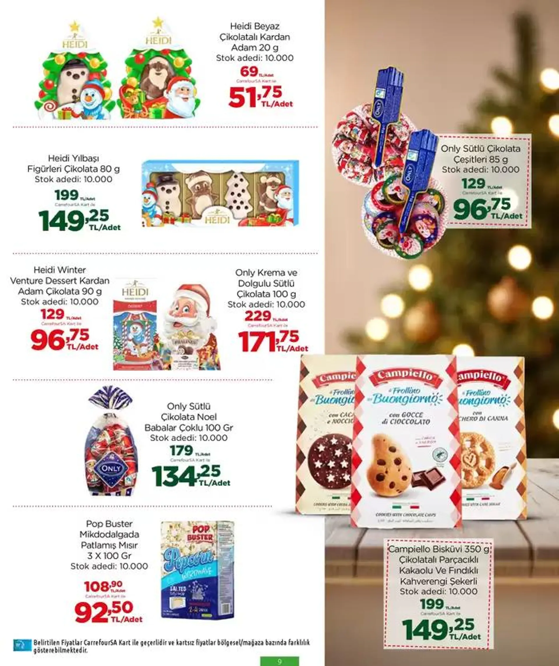 Katalog Kataloglar CarrefourSA 21 Aralık - 4 Ocak 2025 - aktüel Sayfa 9