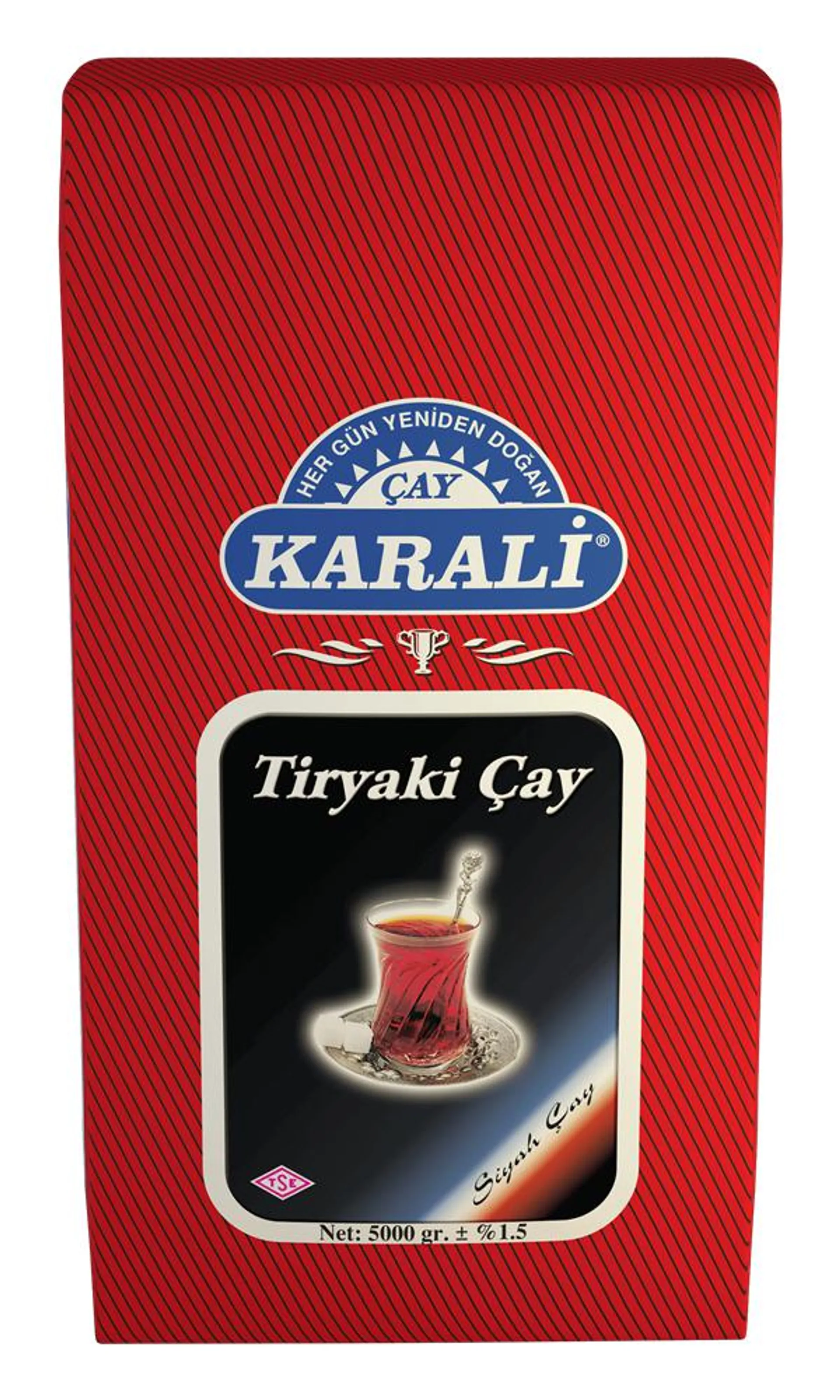 Karali Tiryaki Siyah Çay 5 kg