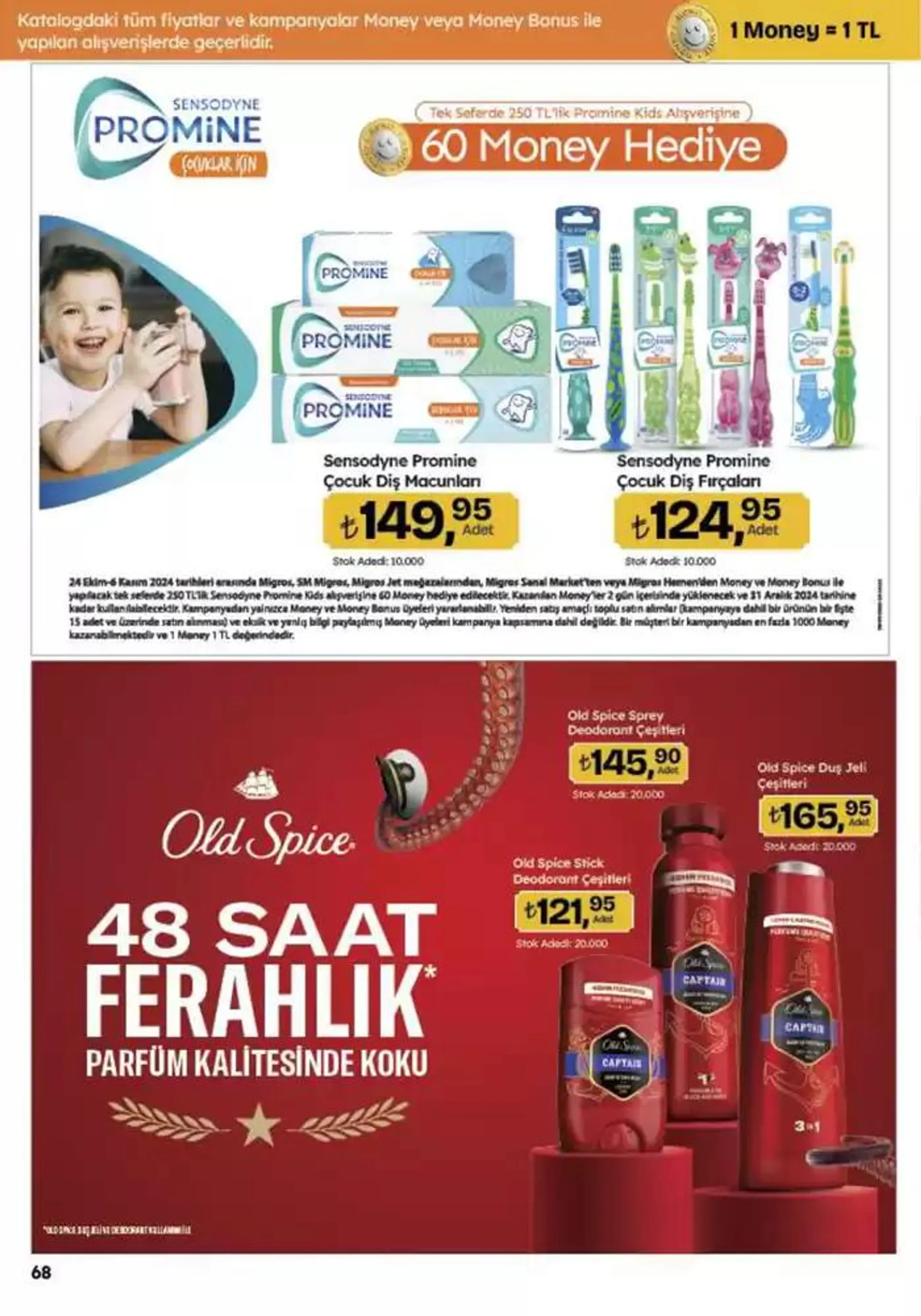 Katalog Migros katalog 26 Ekim - 9 Kasım 2024 - aktüel Sayfa 68