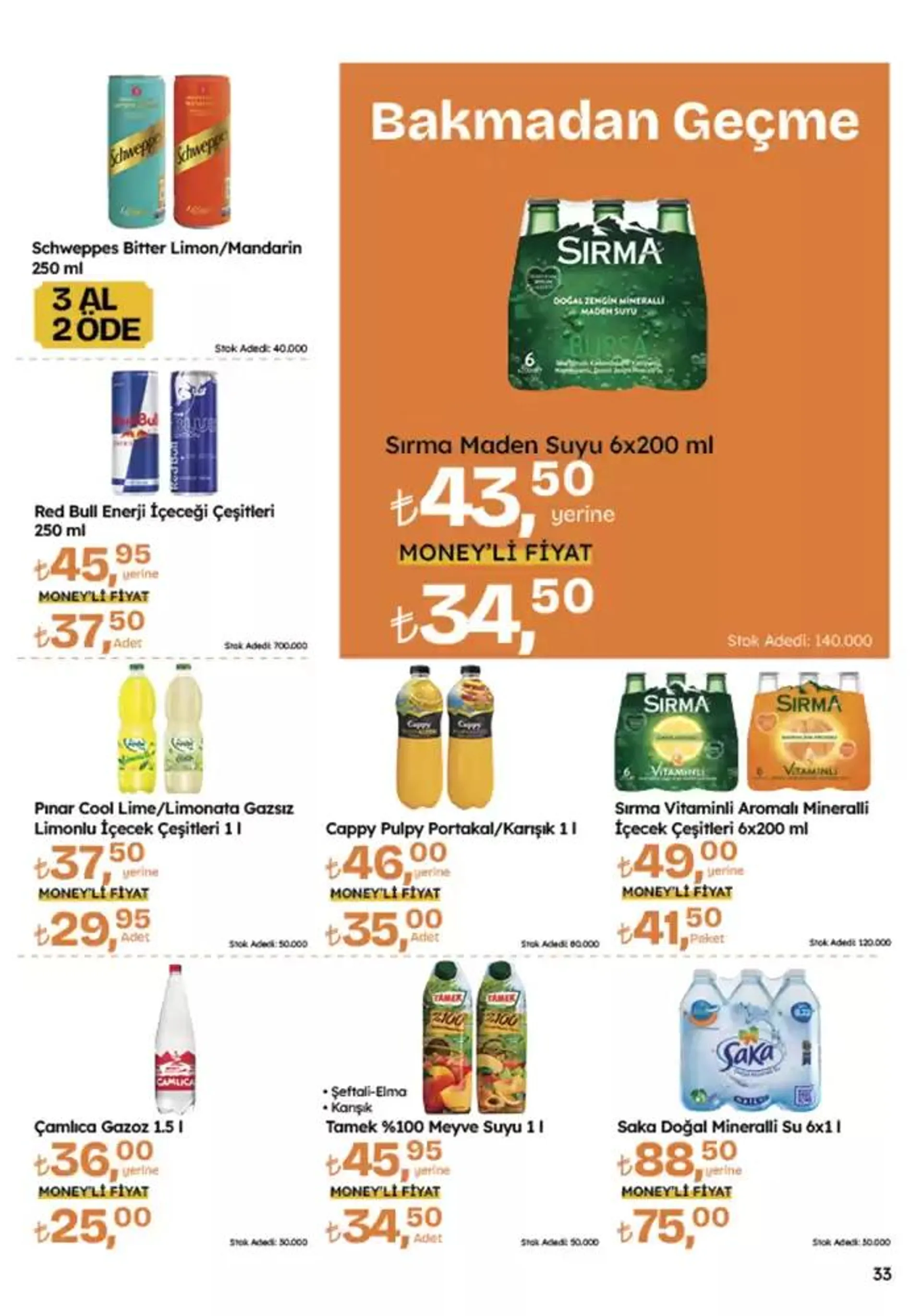 Katalog Migros katalog 7 Kasım - 20 Kasım 2024 - aktüel Sayfa 33