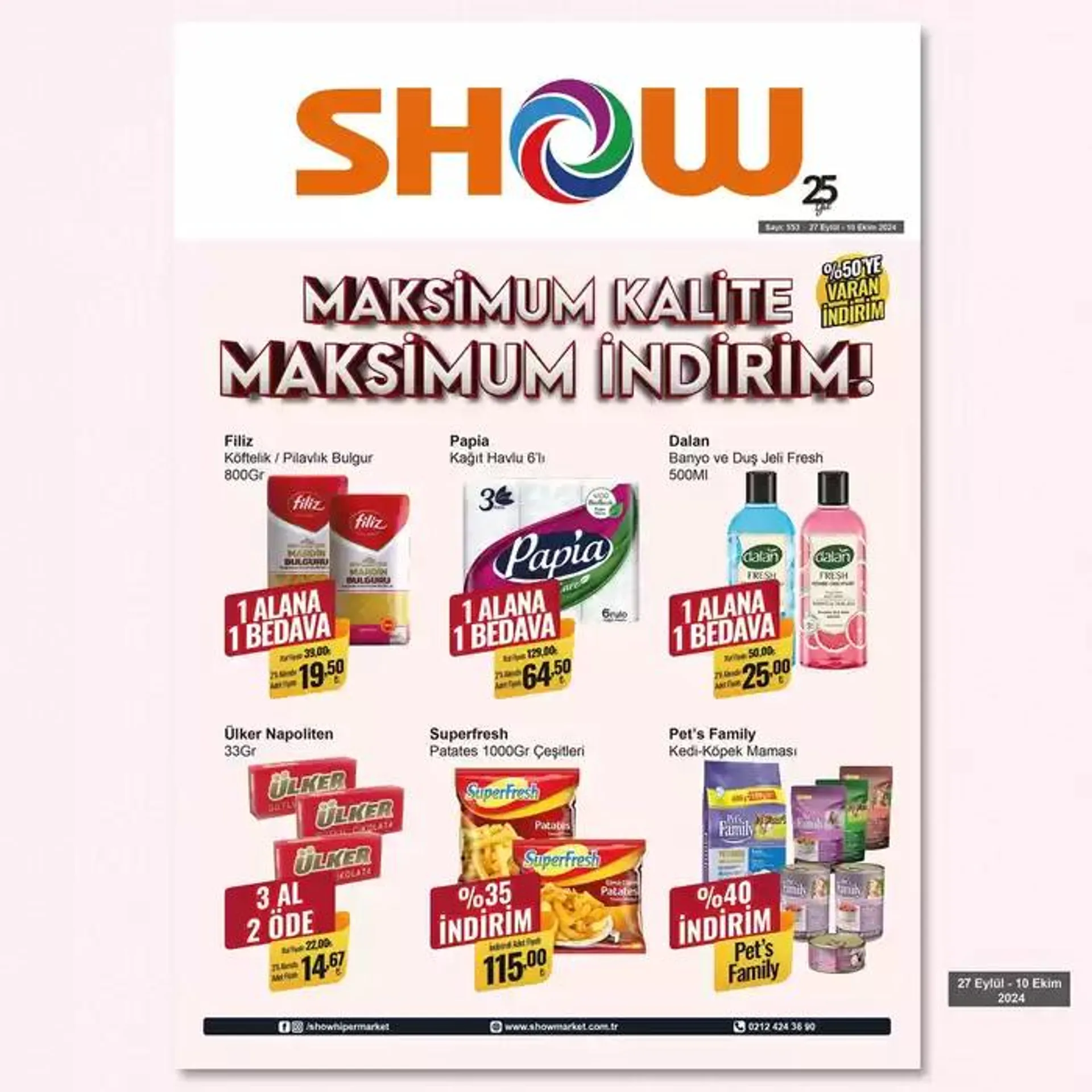 Katalog Show Market katalog 1 Ekim - 15 Ekim 2024 - aktüel Sayfa 7