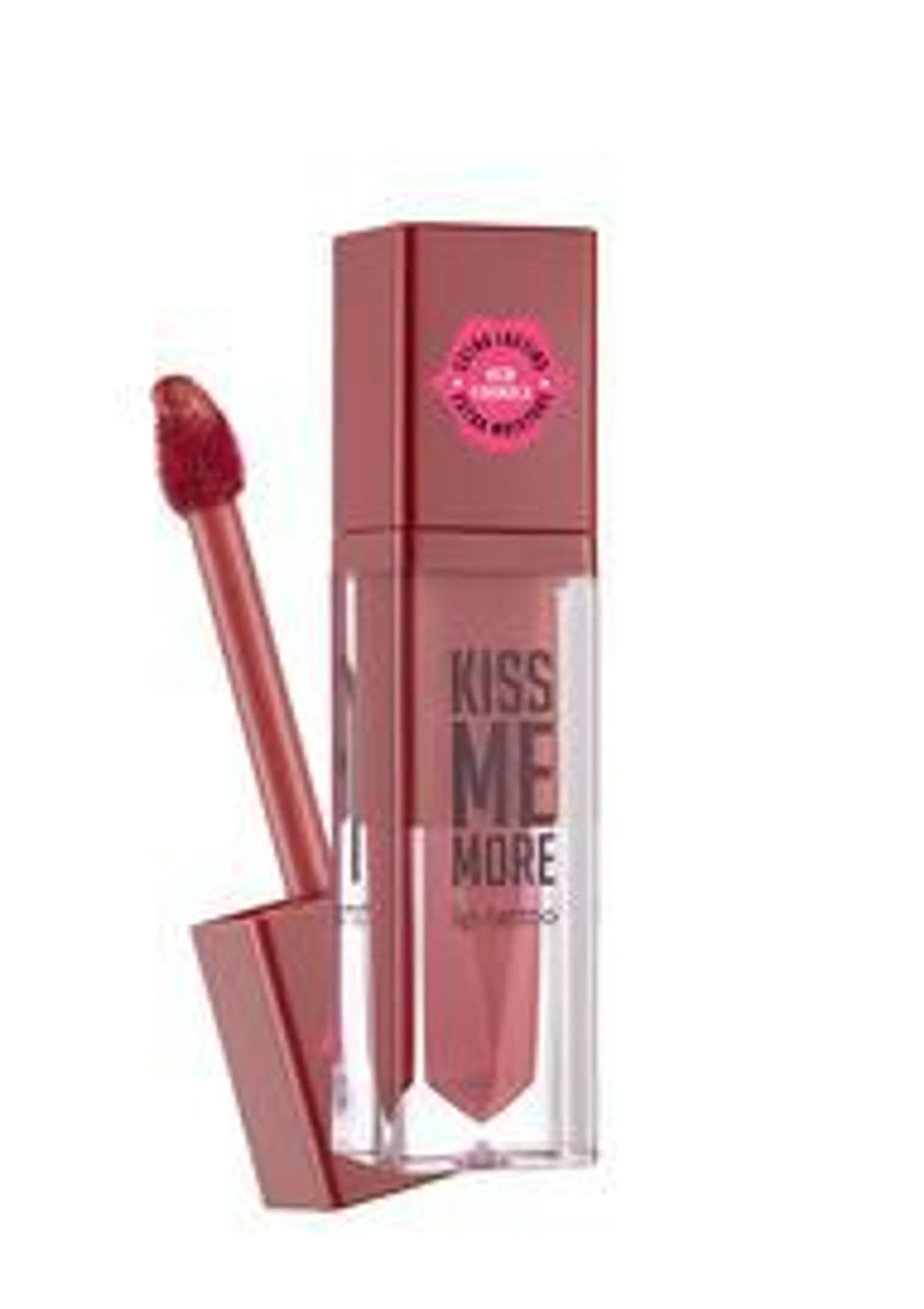 Kiss Me More Yüksek Pigmentli & Mat Bitişli Nemlendirici Likit Ruj