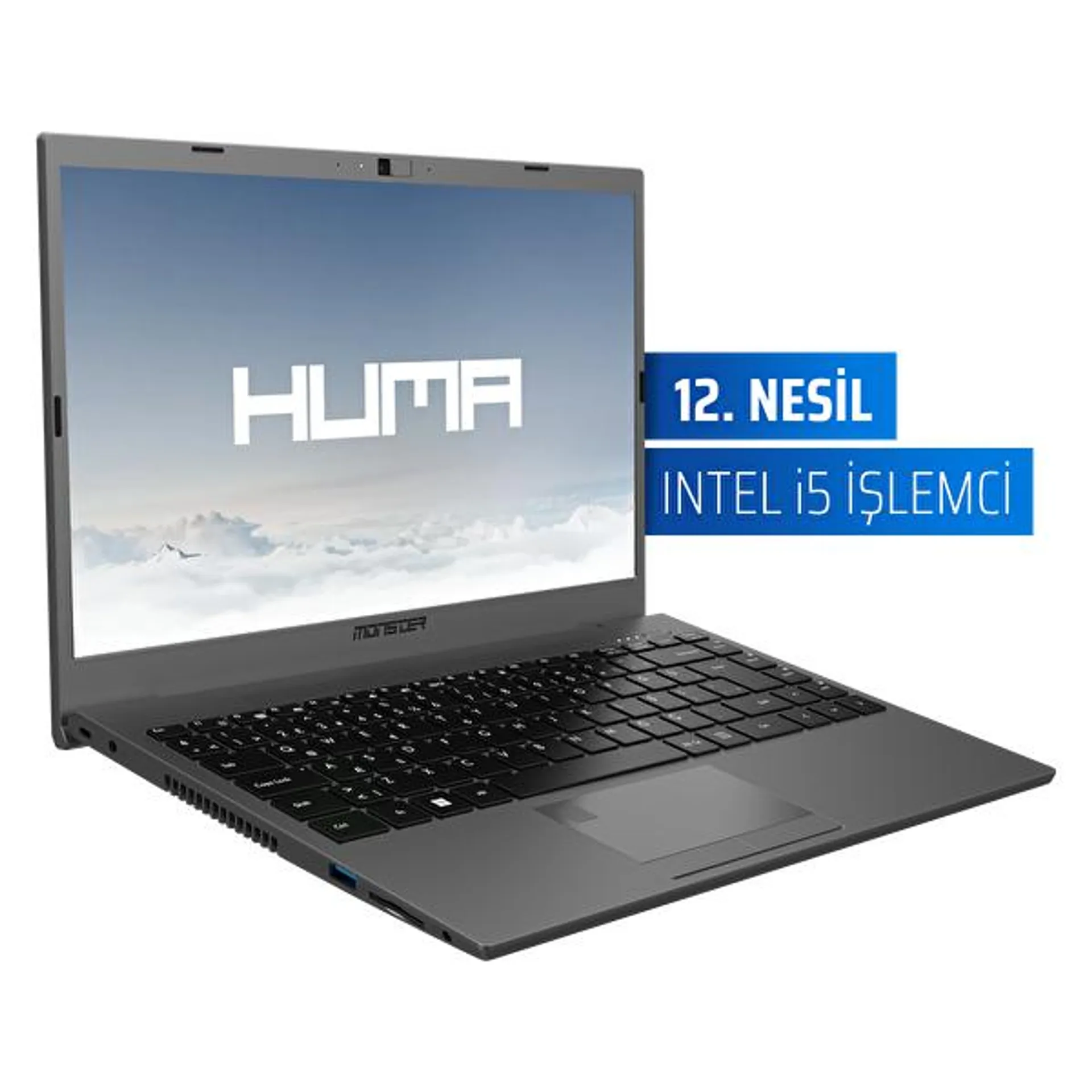 Huma H4 V5.1.14 Intel Core i5-1235U 14.1" 32 GB RAM 1 TB SSD FHD W11 Pro Taşınabilir Bilgisayar