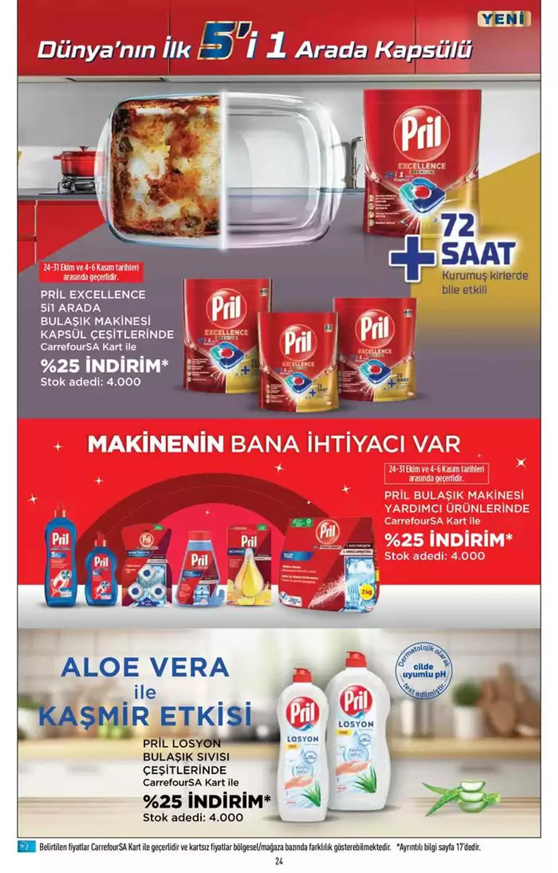 Katalog Carrefour Katalog 24 Ekim - 6 Kasım 21 Ekim - 27 Ekim 2024 - aktüel Sayfa 24