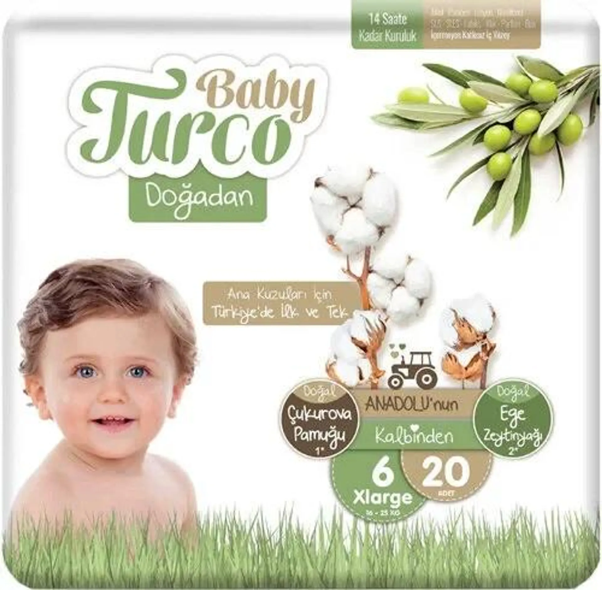 Baby Turco Çırtlı Bez Max 20 Li