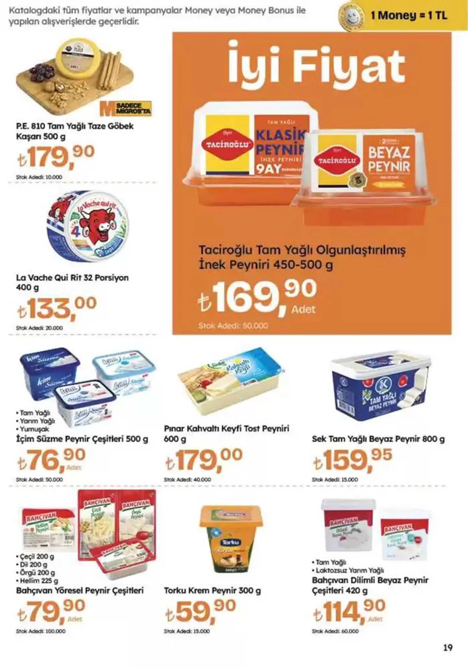 Katalog Migros katalog 26 Ekim - 9 Kasım 2024 - aktüel Sayfa 19