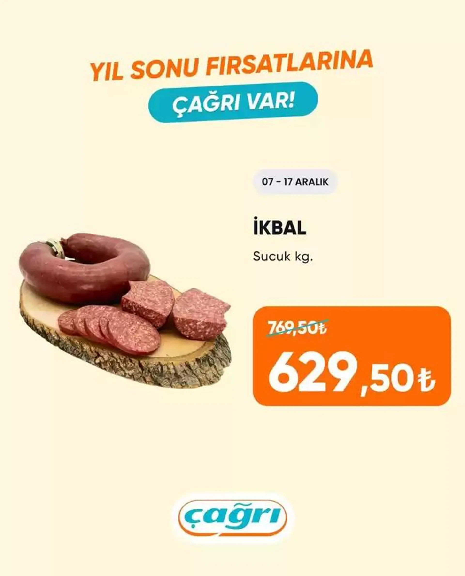 Katalog Çağrı Market katalog 10 Aralık - 24 Aralık 2024 - aktüel Sayfa 5