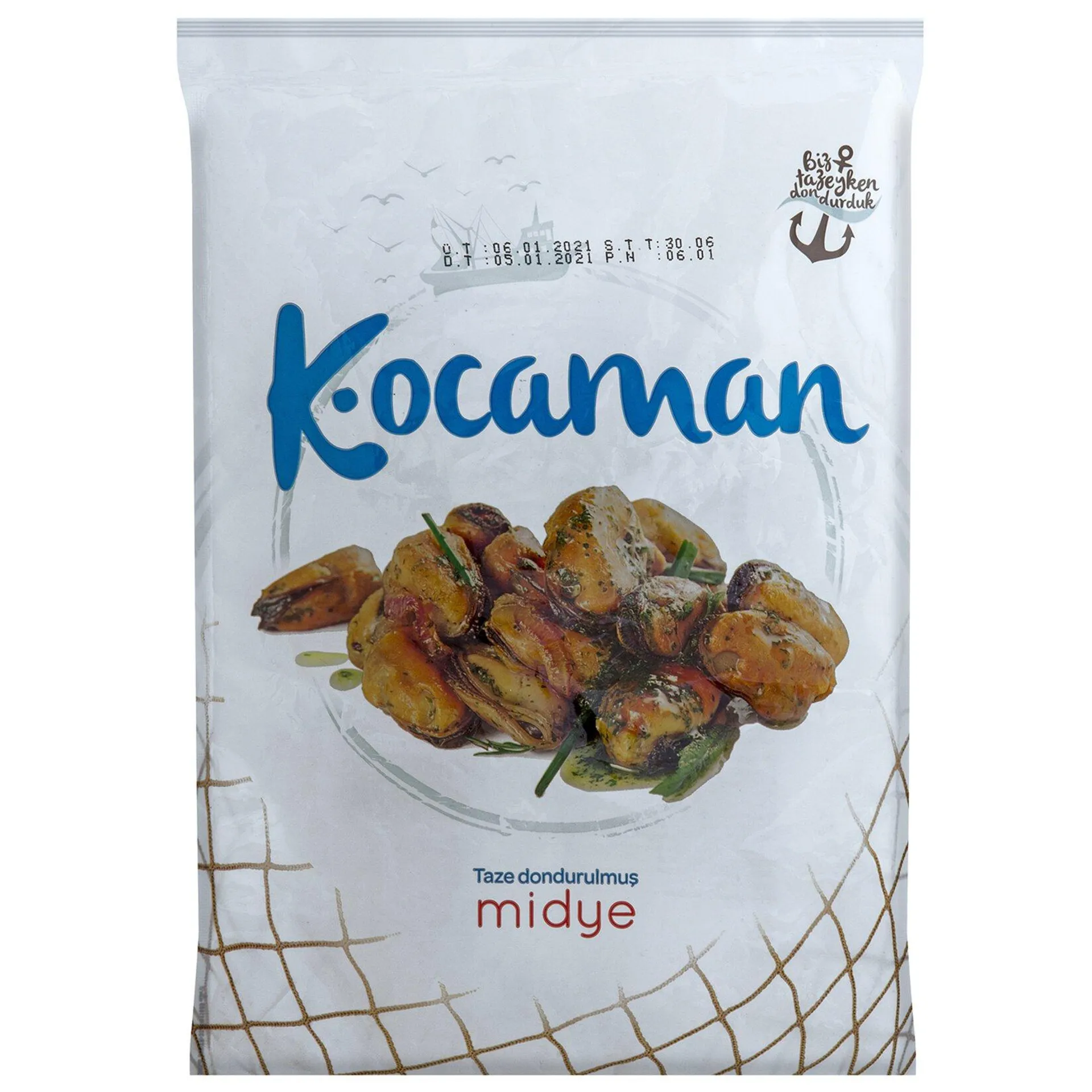 Kocaman Midye Eti 500 G