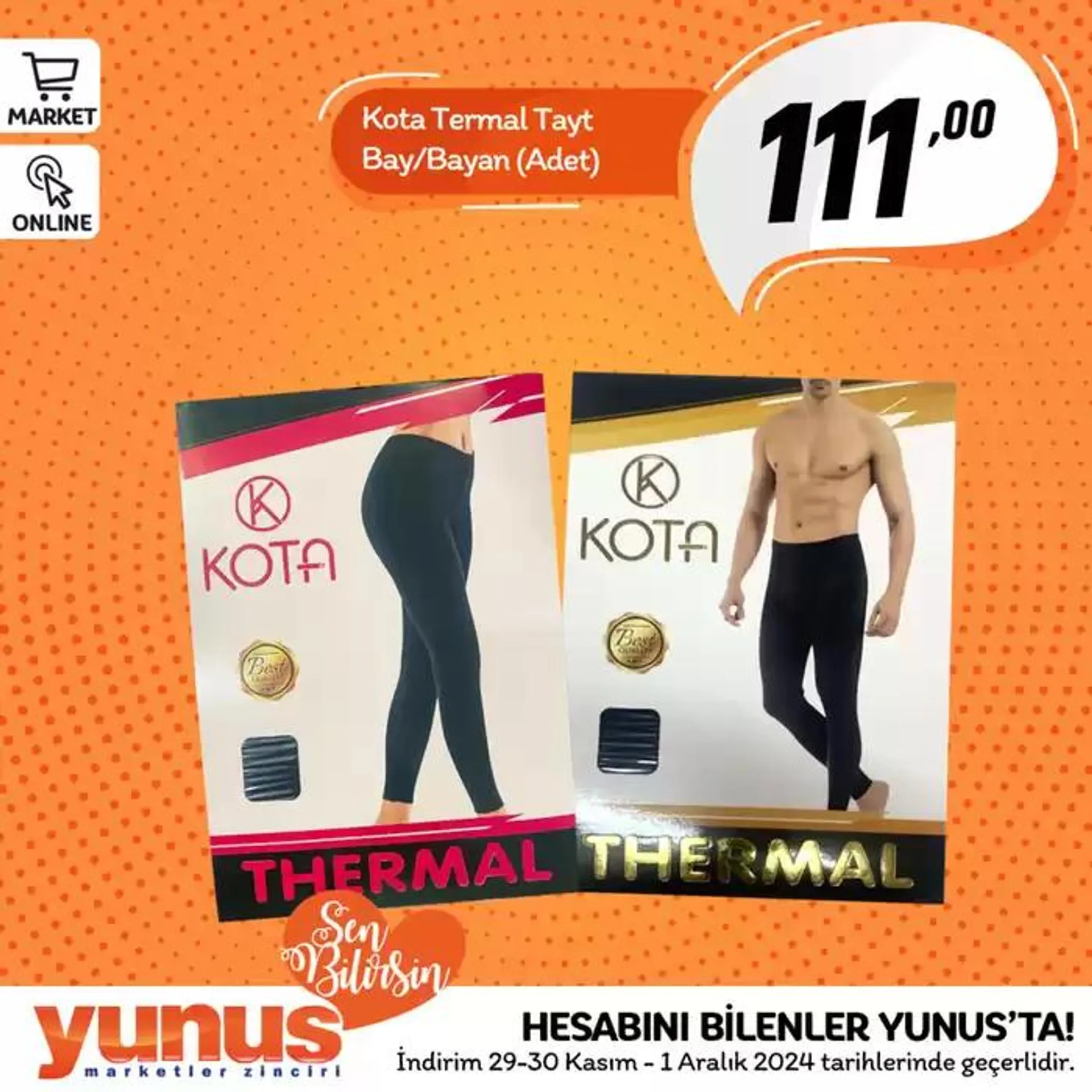 Katalog Yunus Market katalog 30 Kasım - 14 Aralık 2024 - aktüel Sayfa 4