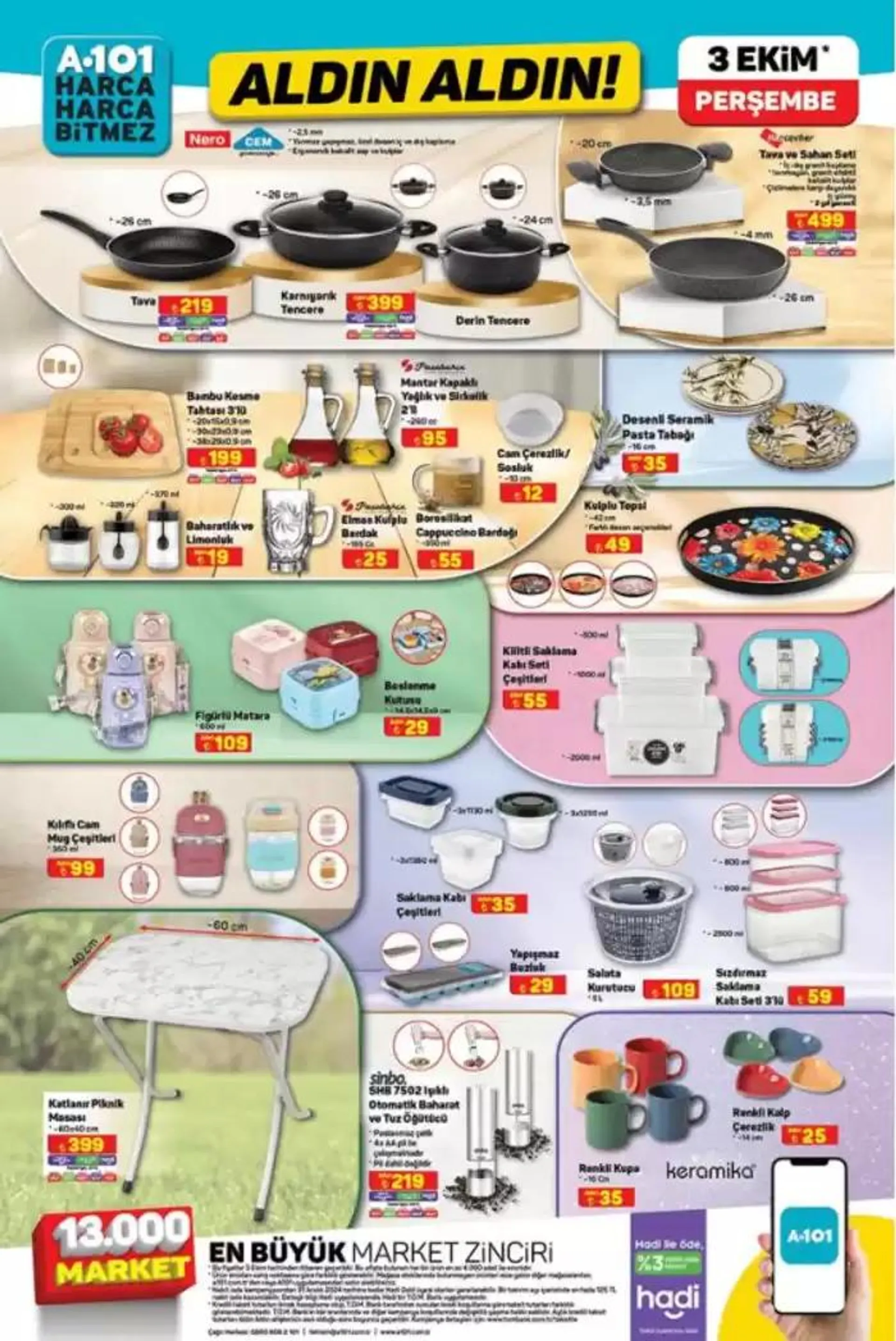 Katalog A101 Aktüel 05 Ekim 2024 5 Ekim - 19 Ekim 2024 - aktüel Sayfa 12