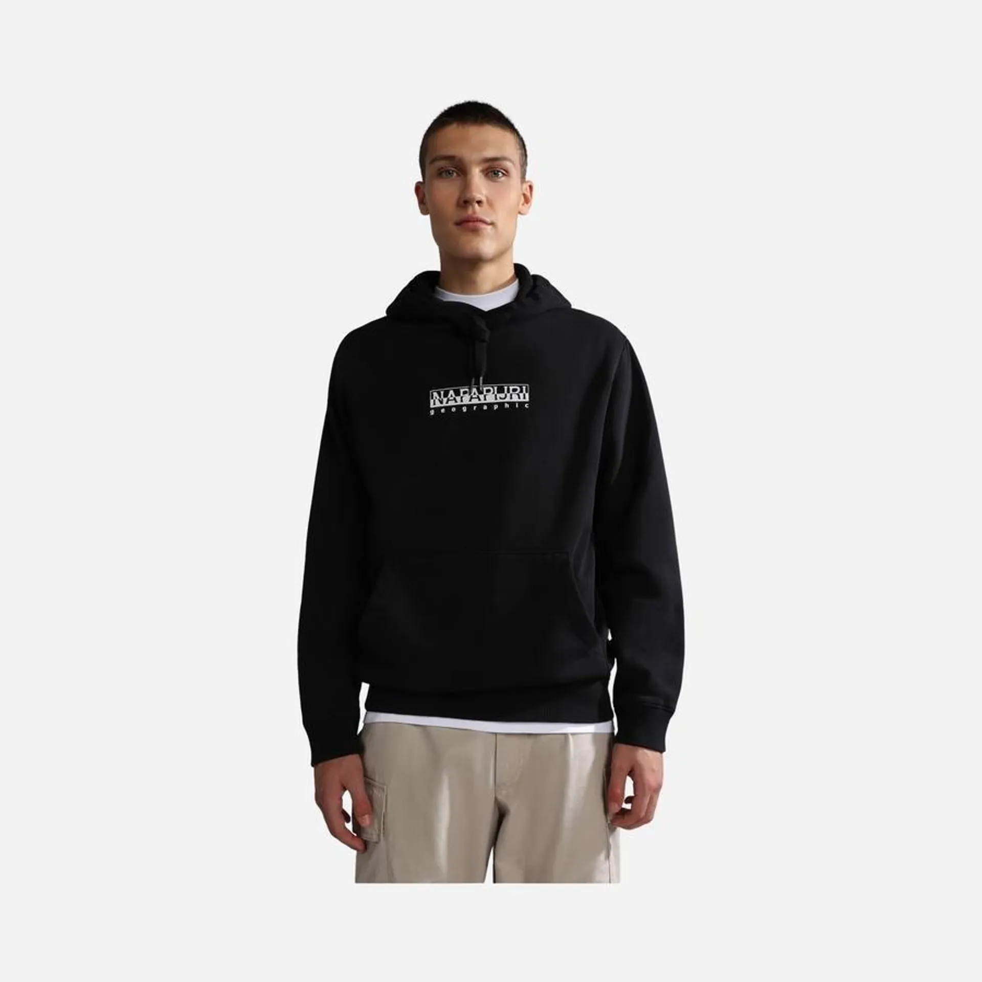 Napapijri Sportswear Box Hoodie Erkek Sweatshirt