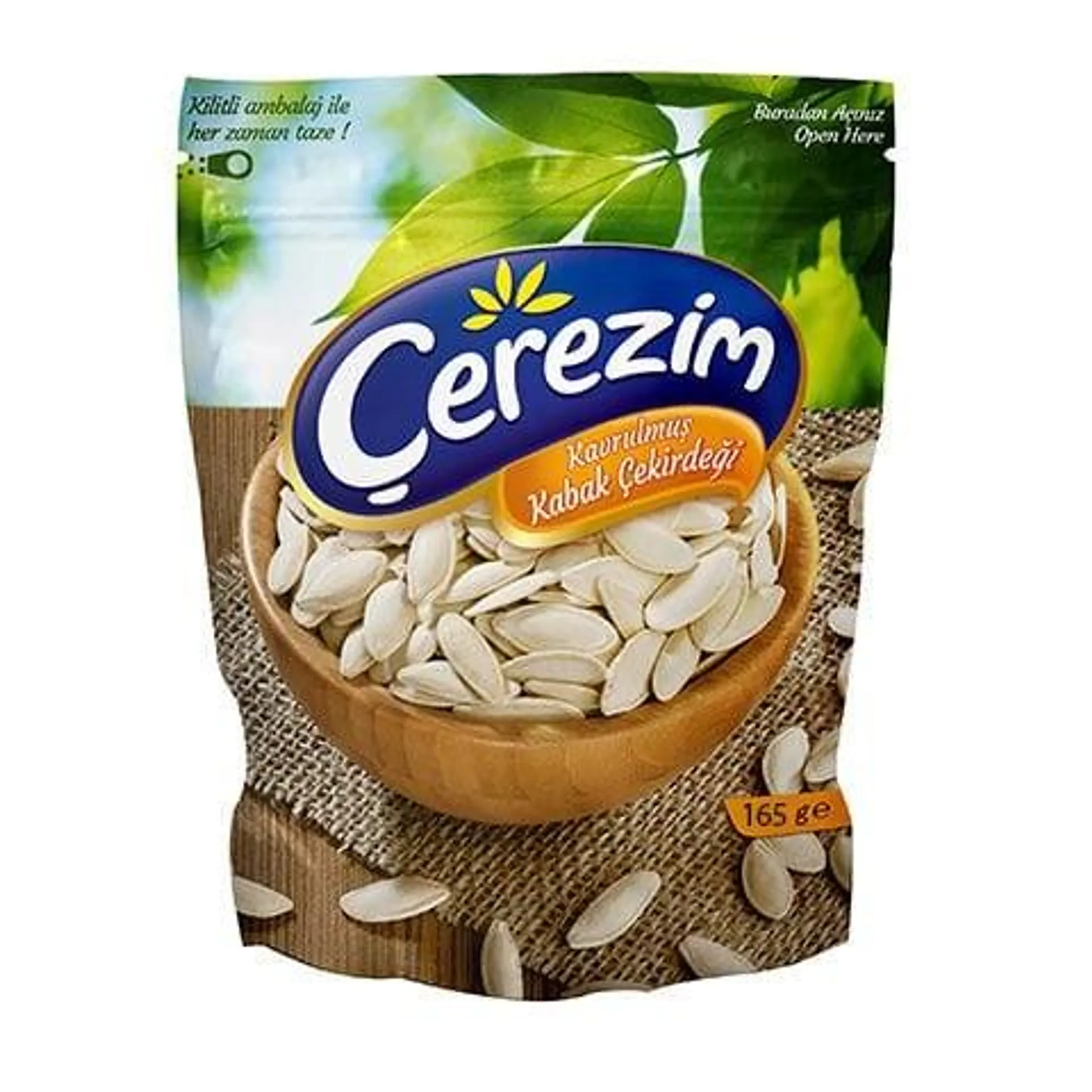 Çerezim Kavrulmuş Kabak Çekirdeği 165 Gr