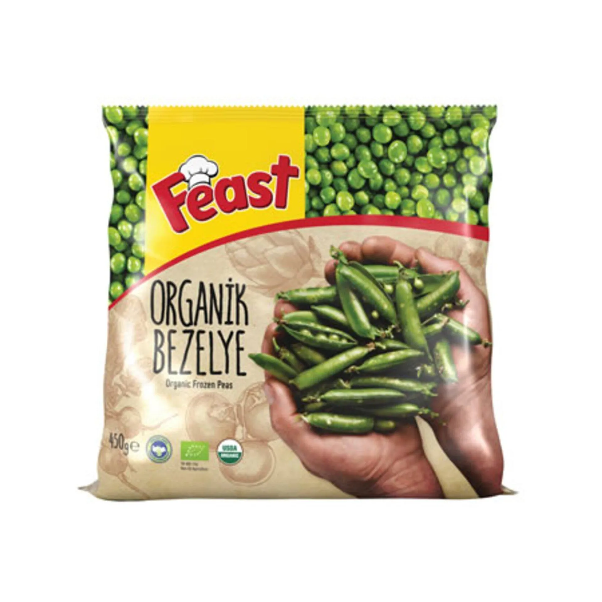 Feast Organik Bezelye 450 G