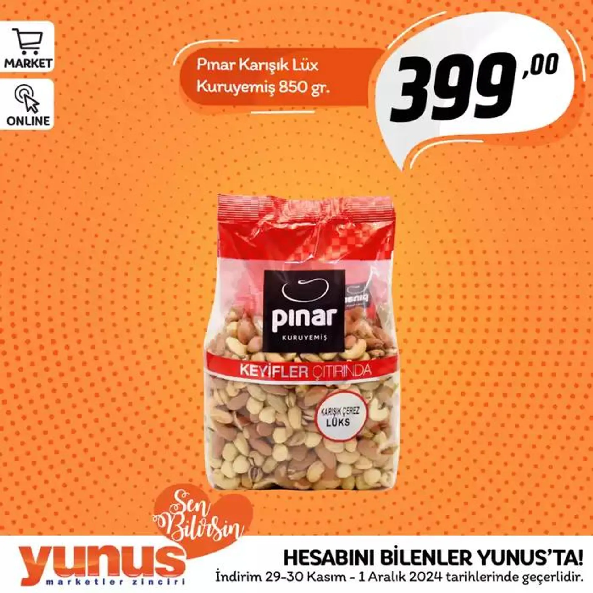 Katalog Yunus Market katalog 30 Kasım - 14 Aralık 2024 - aktüel Sayfa 3