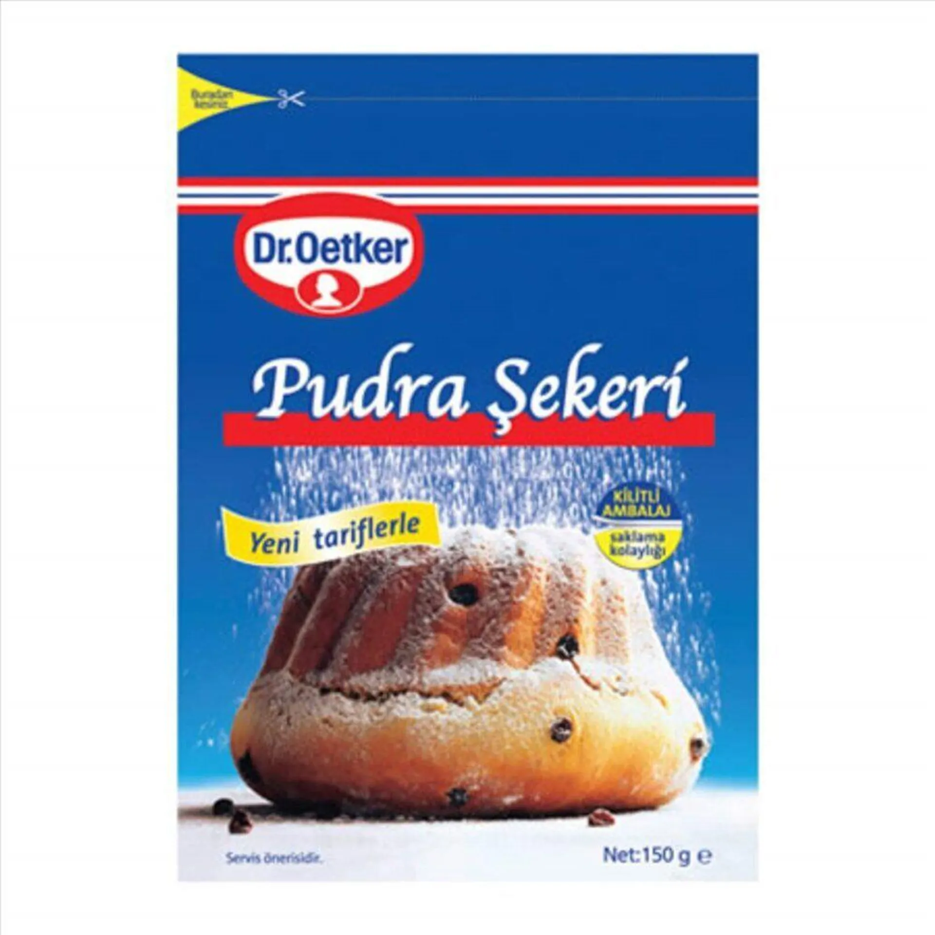 Dr.Oetker Pudra Şeker Kilitli Amblj 150 g