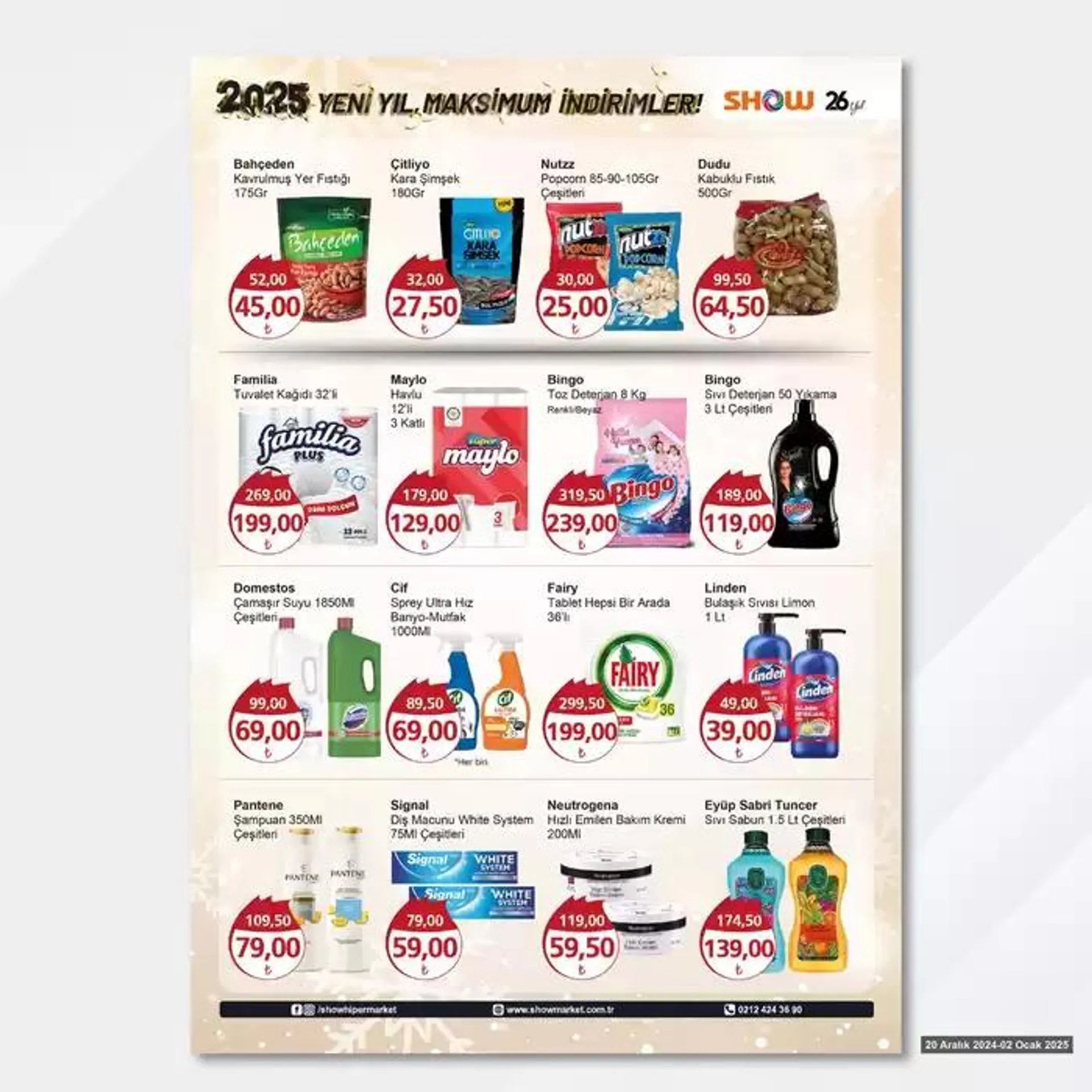 Katalog Show Market katalog 20 Aralık - 3 Ocak 2025 - aktüel Sayfa 2