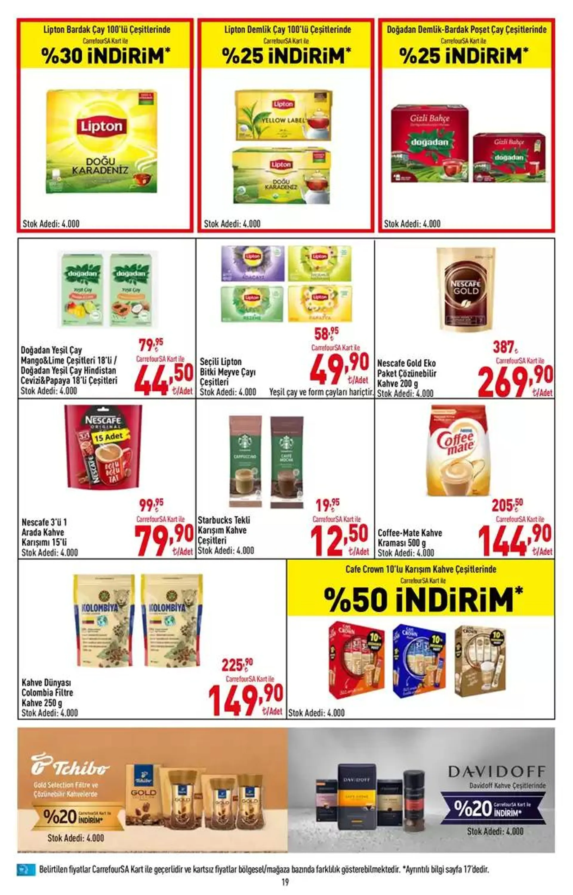 Katalog Carrefour Katalog 24 Ekim - 6 Kasım 21 Ekim - 27 Ekim 2024 - aktüel Sayfa 19