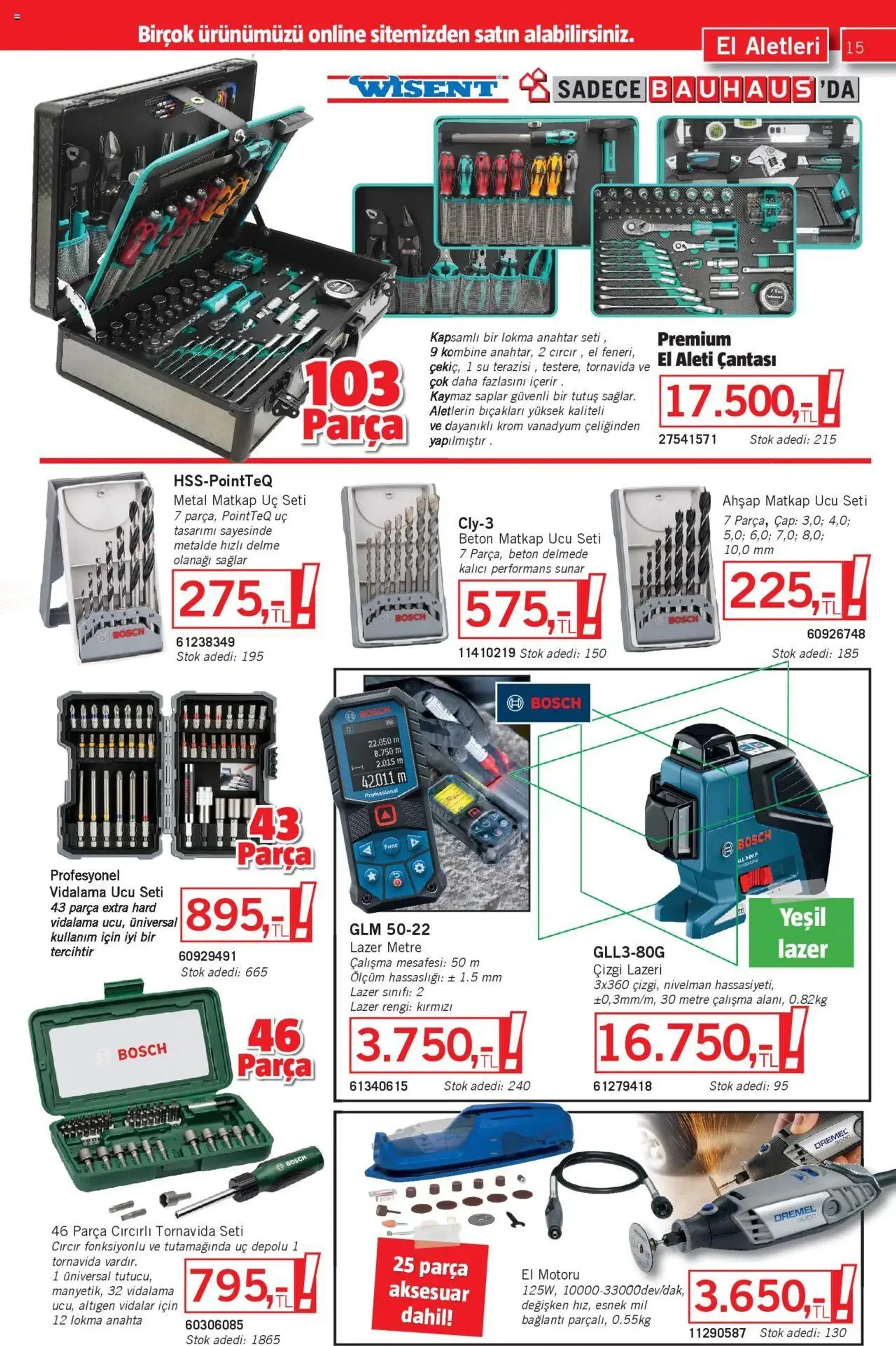 Katalog Bauhaus Katalog 5 Ekim - 1 Kasım 2024 - aktüel Sayfa 15