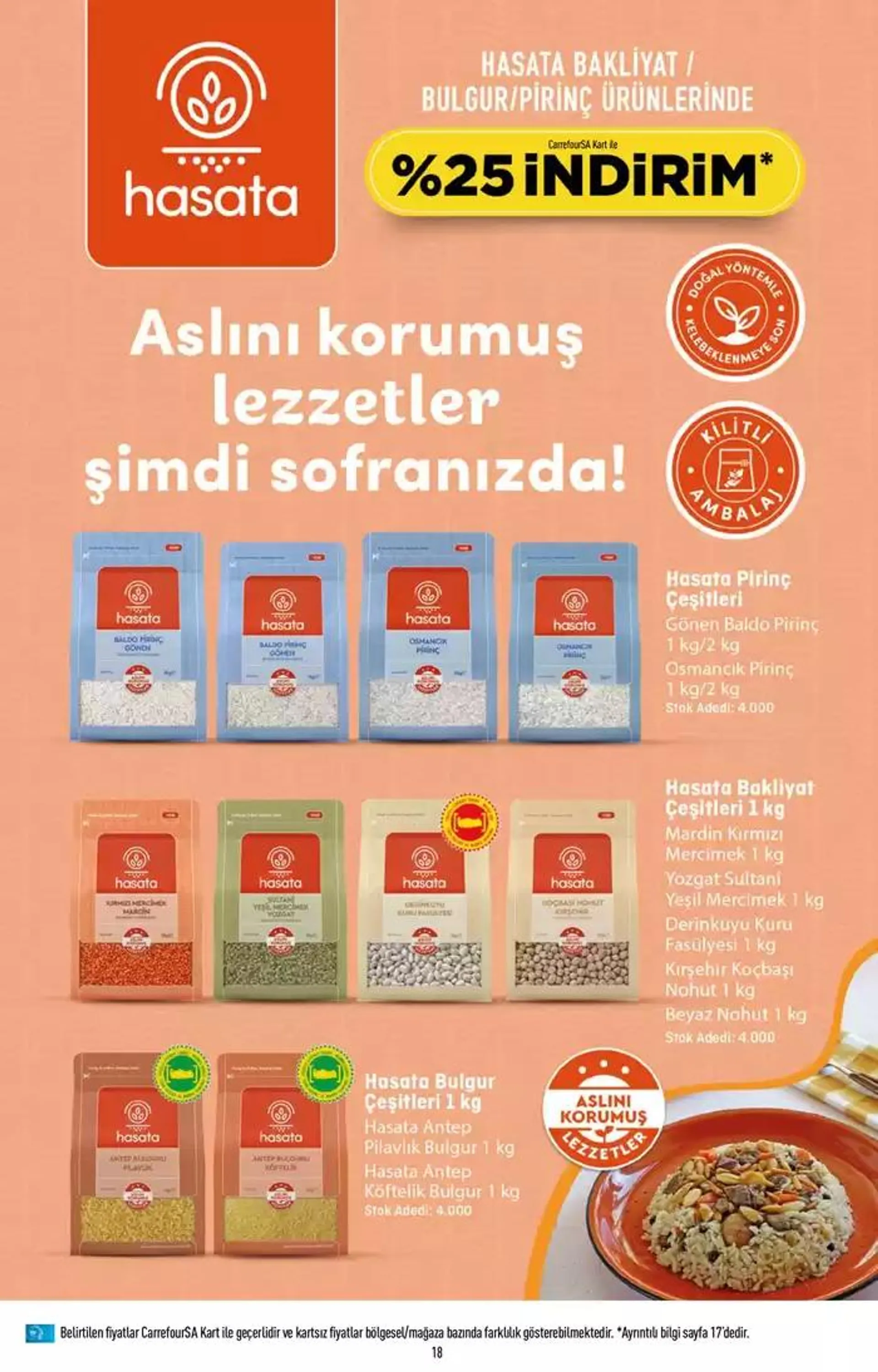 Katalog Carrefour Katalog 24 Ekim - 6 Kasım 21 Ekim - 27 Ekim 2024 - aktüel Sayfa 18