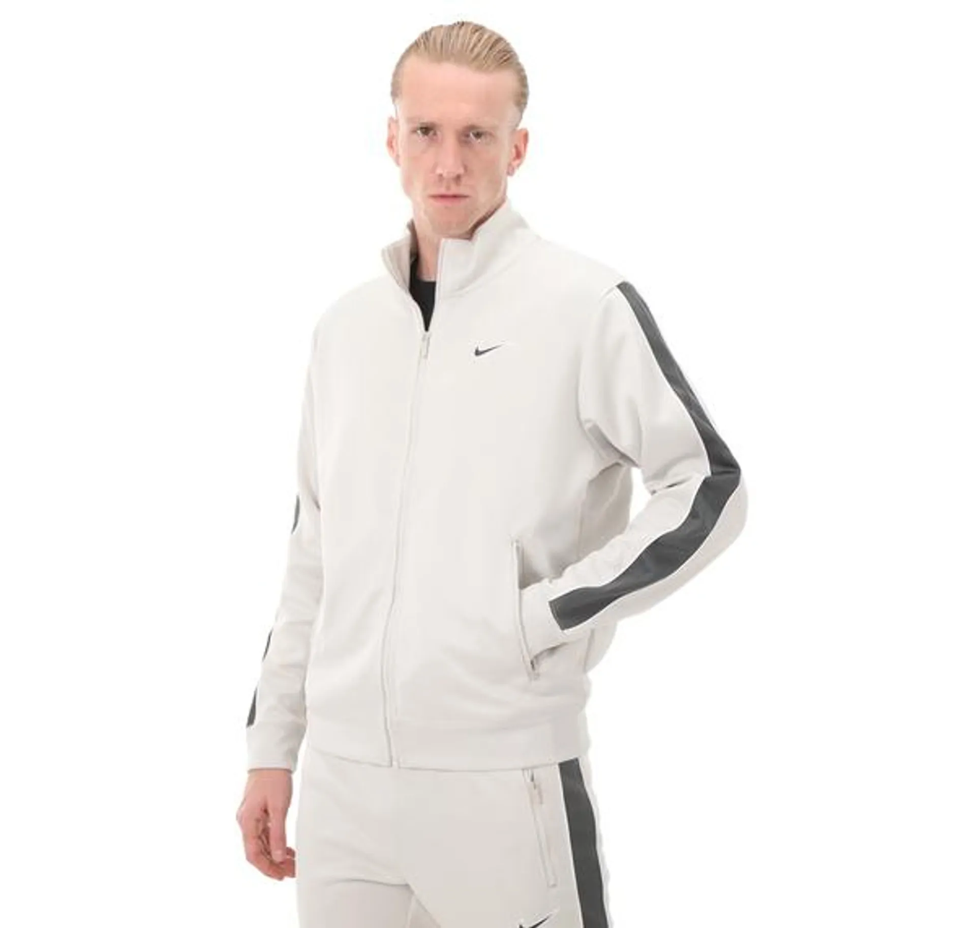 Nike M Nsw Sp Pk Tracktop Erkek Ceket Beyaz