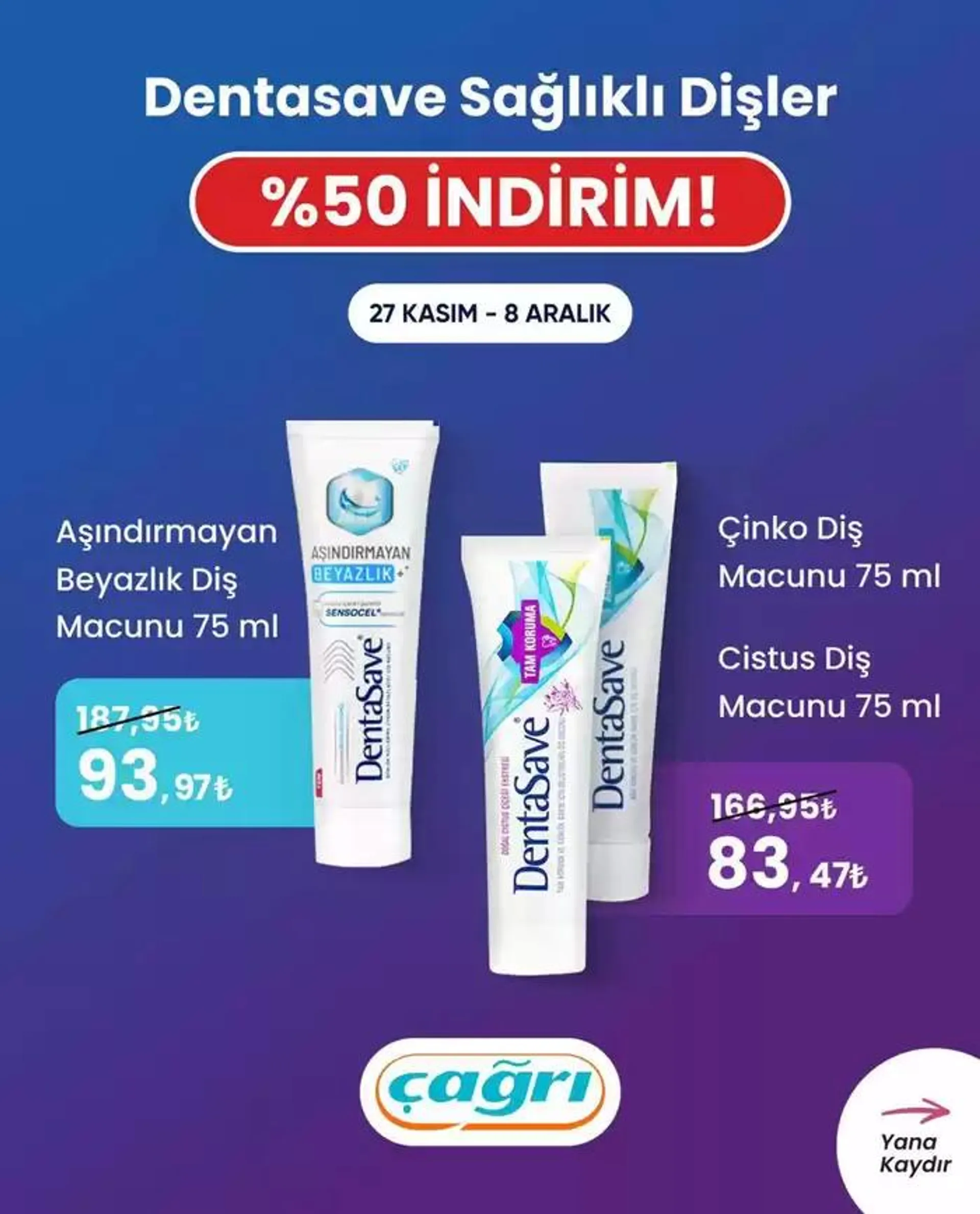 Katalog Çağrı Market katalog 8 Aralık - 22 Aralık 2024 - aktüel Sayfa 2