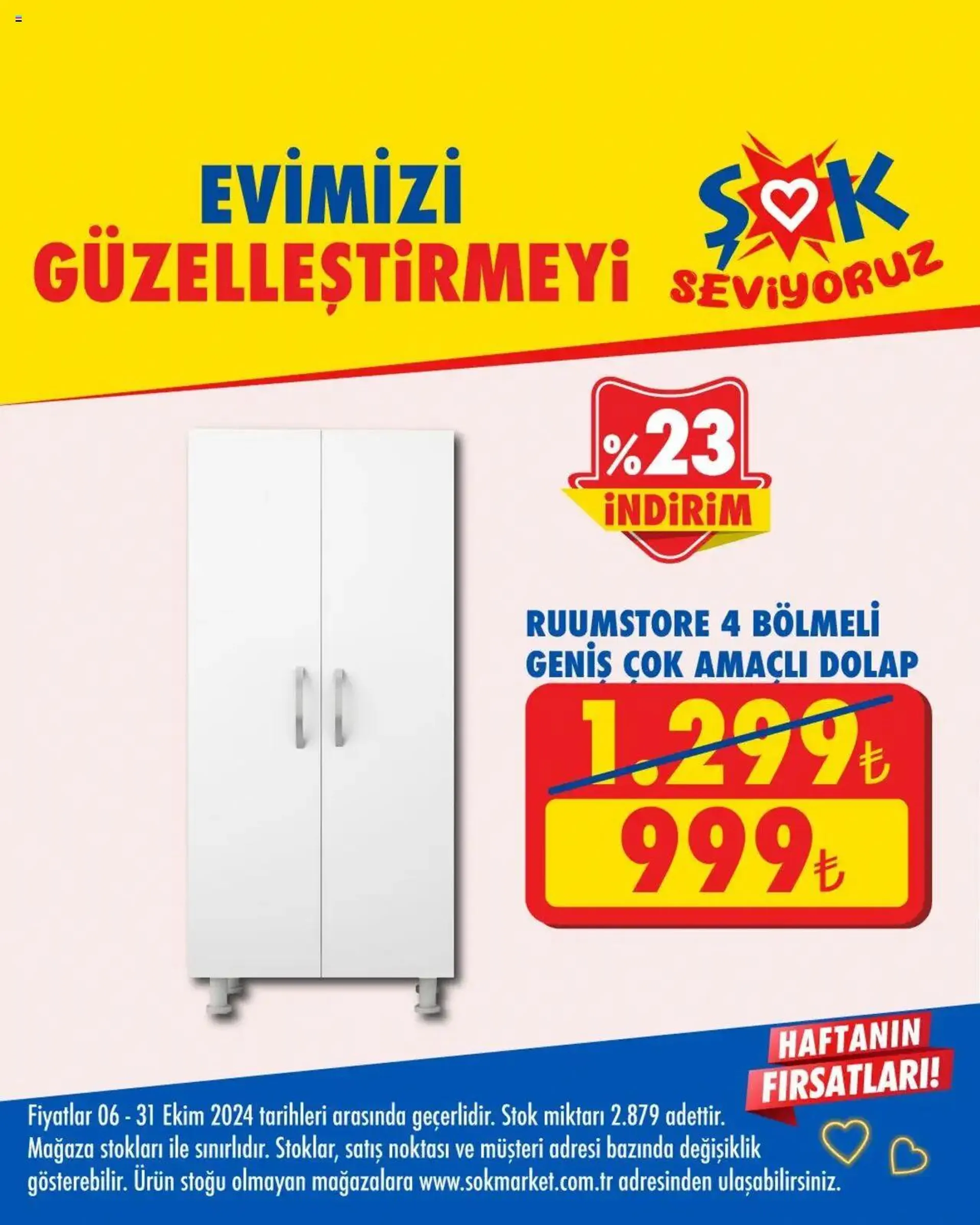 Katalog Şok Market indirim - evimizi 6 Ekim - 31 Ekim 2024 - aktüel Sayfa 15