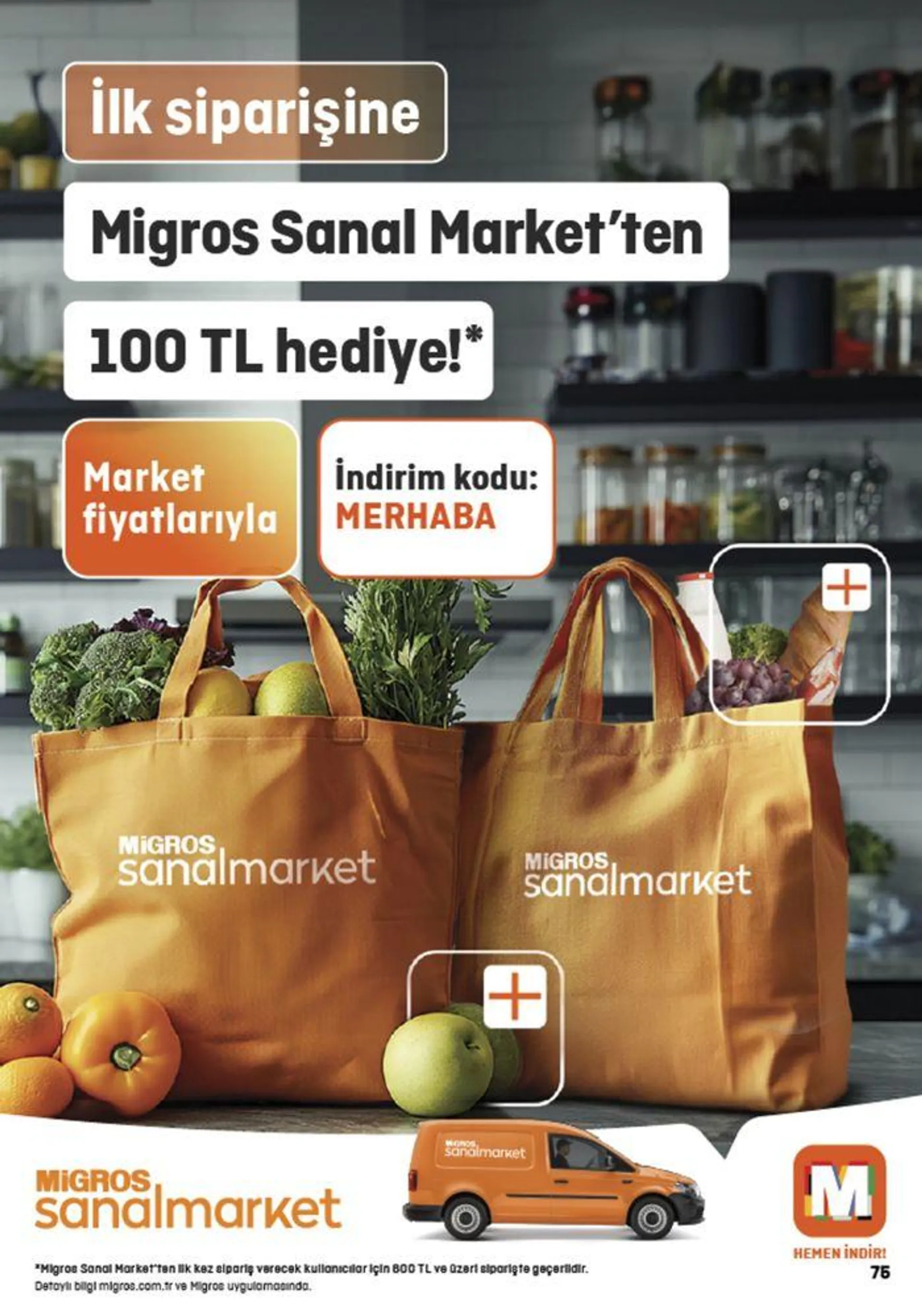 Katalog Migros katalog 5 Temmuz - 19 Temmuz 2024 - aktüel Sayfa 75