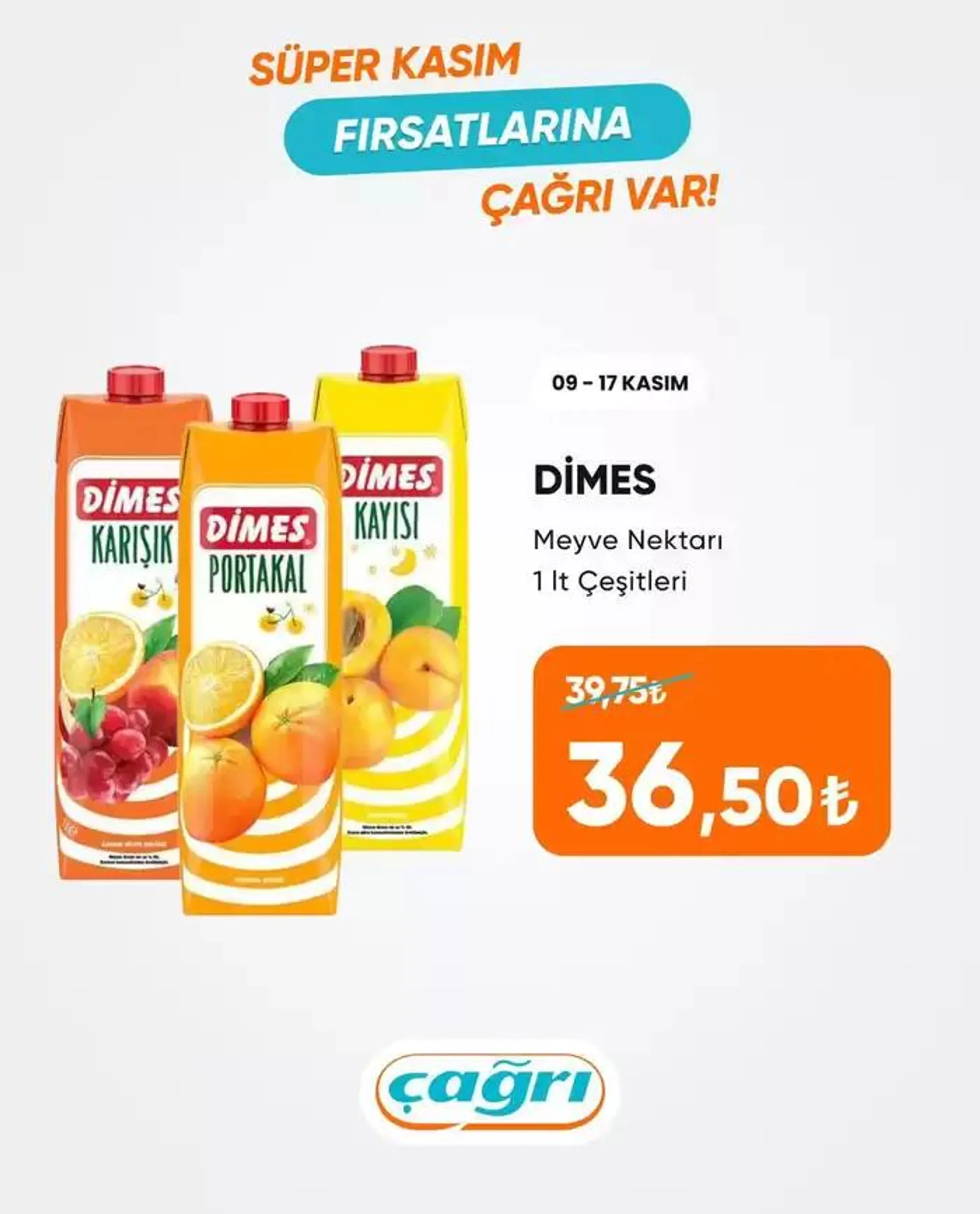 Katalog Çağrı Market katalog 18 Kasım - 2 Aralık 2024 - aktüel Sayfa 5